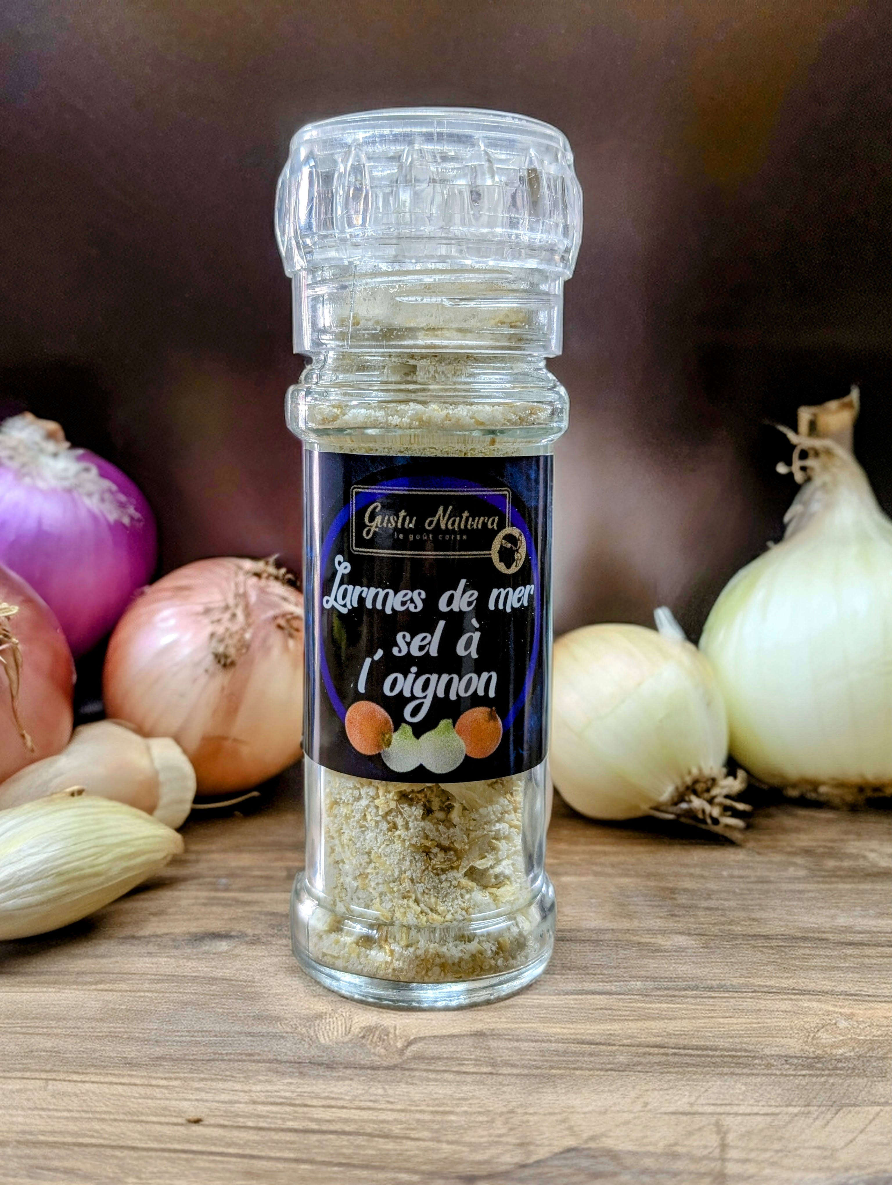 Larmes de mer sel à l'oignon