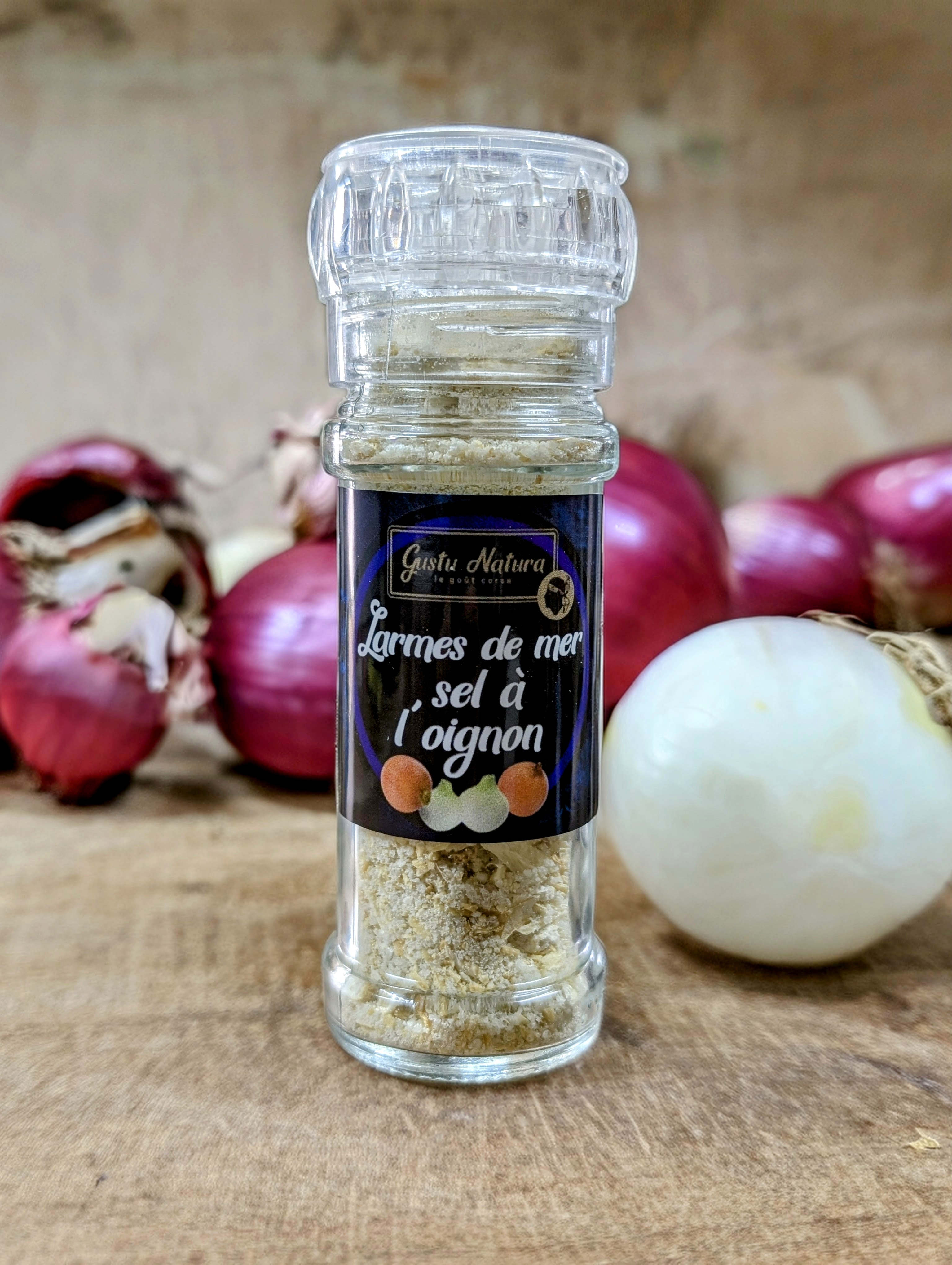 Larmes de mer sel à l'oignon