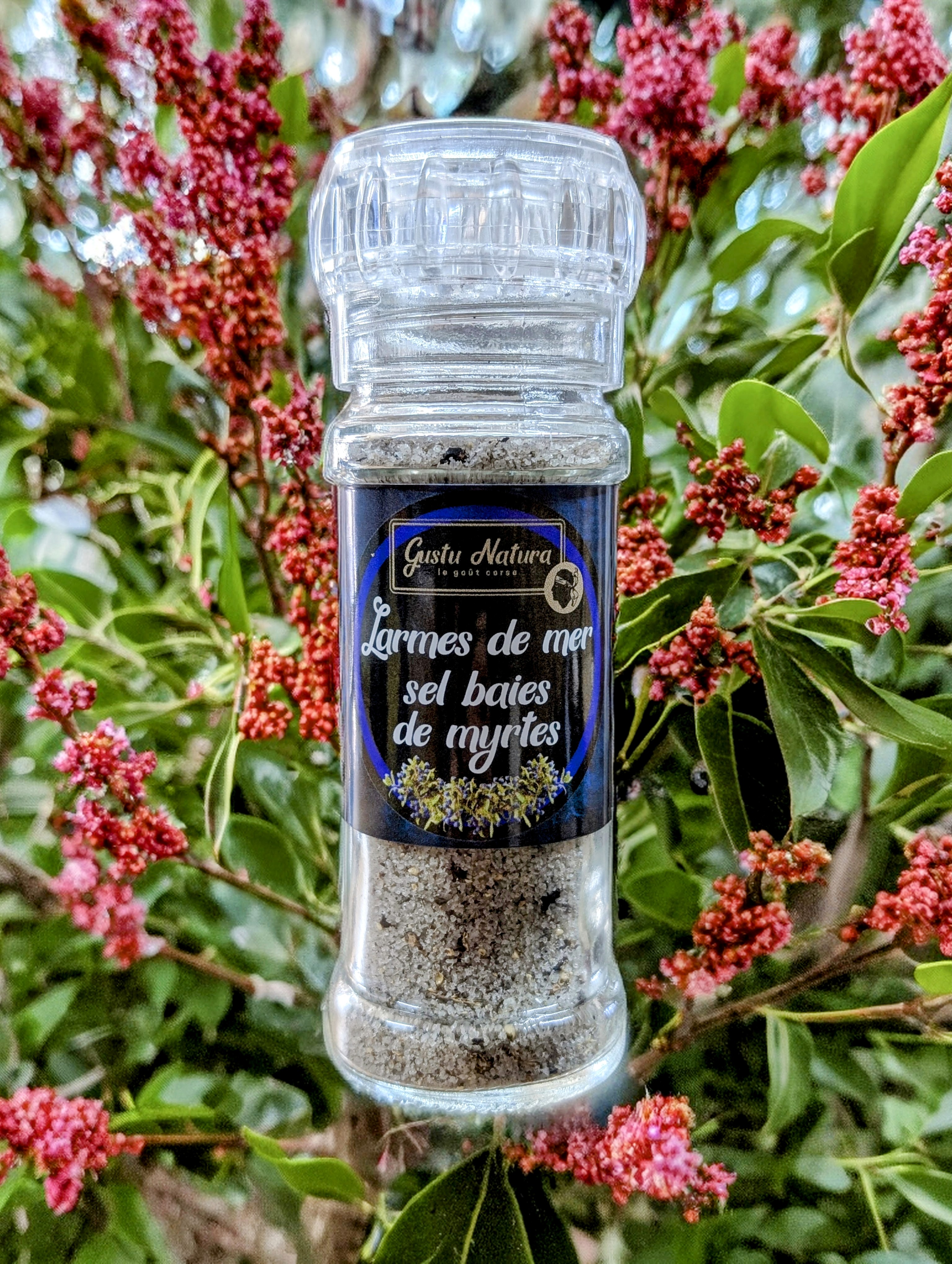 Larmes de mer sel Baies de myrtes