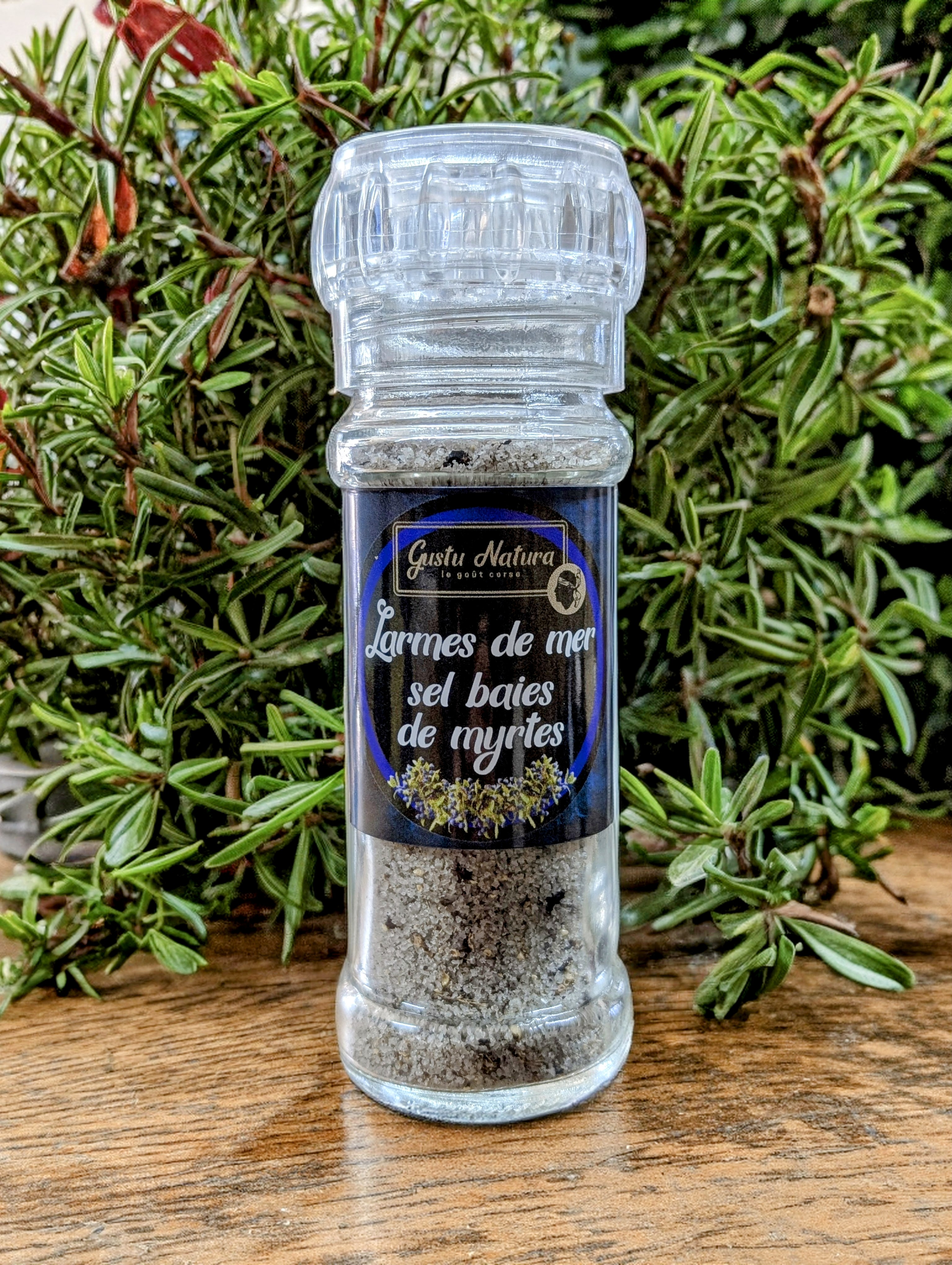 Larmes de mer sel Baies de myrtes