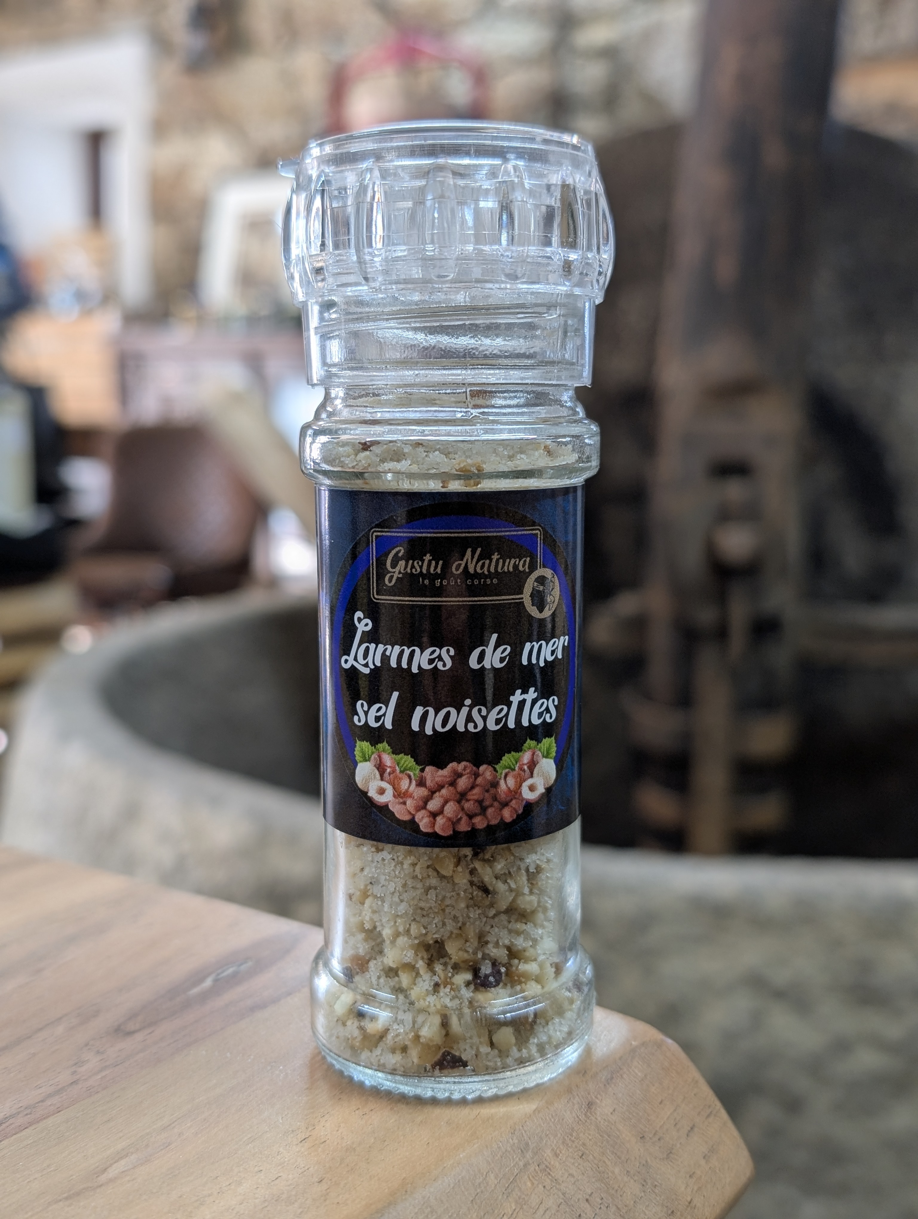 Larmes de mer sel noisettes