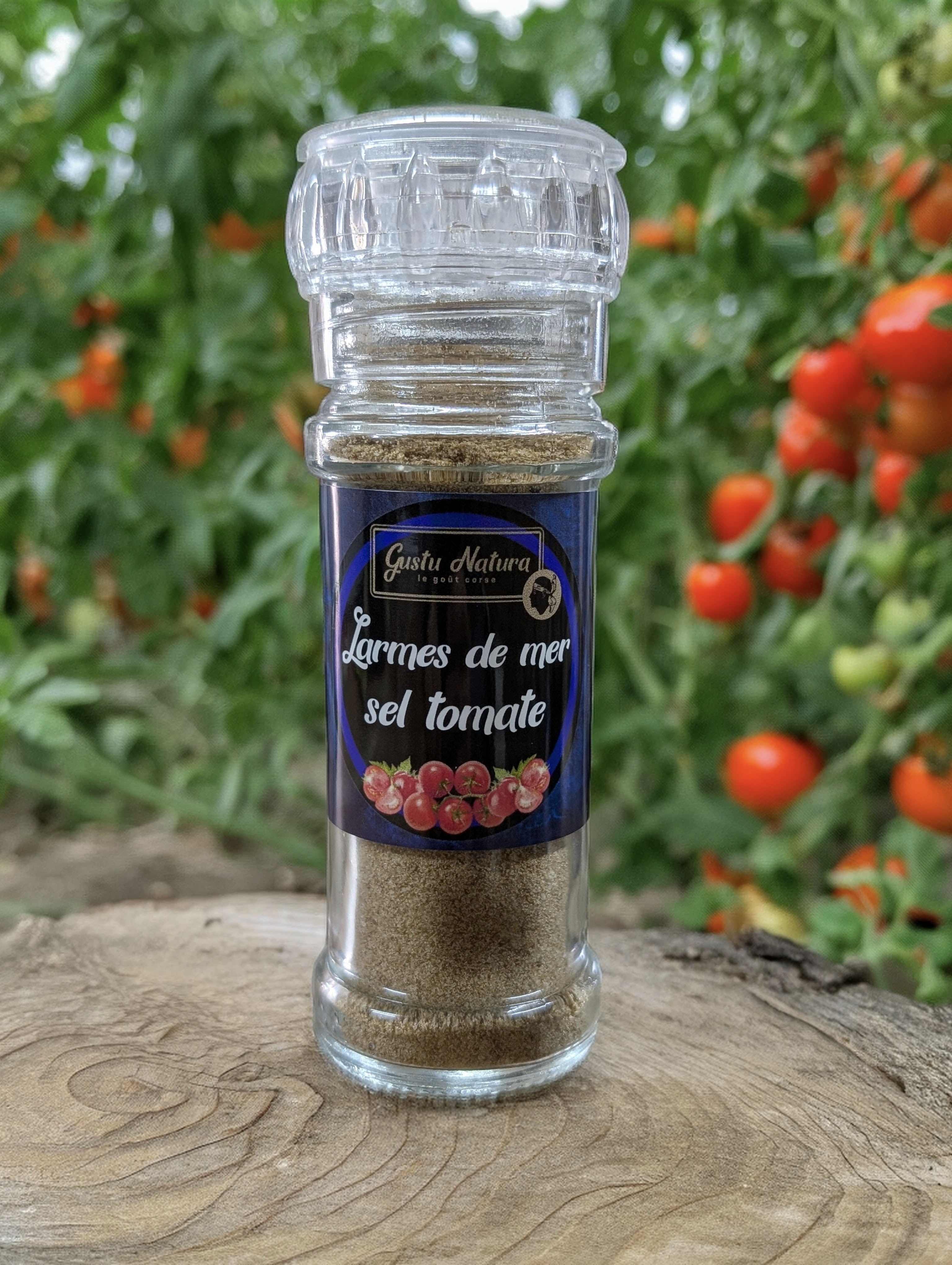 Larmes de mer sel tomate