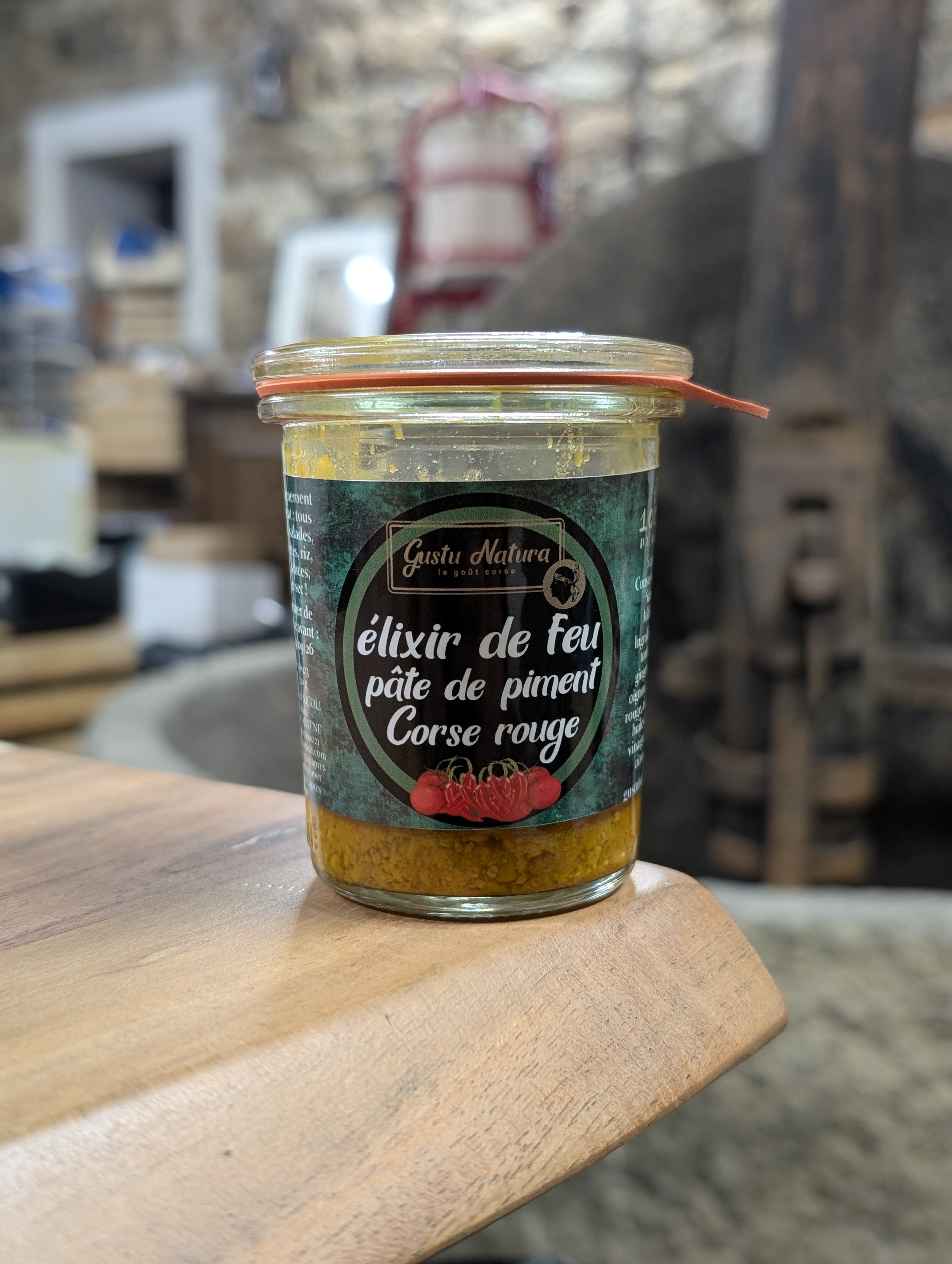 Elixir de feu Pâte de piment Corse rouge