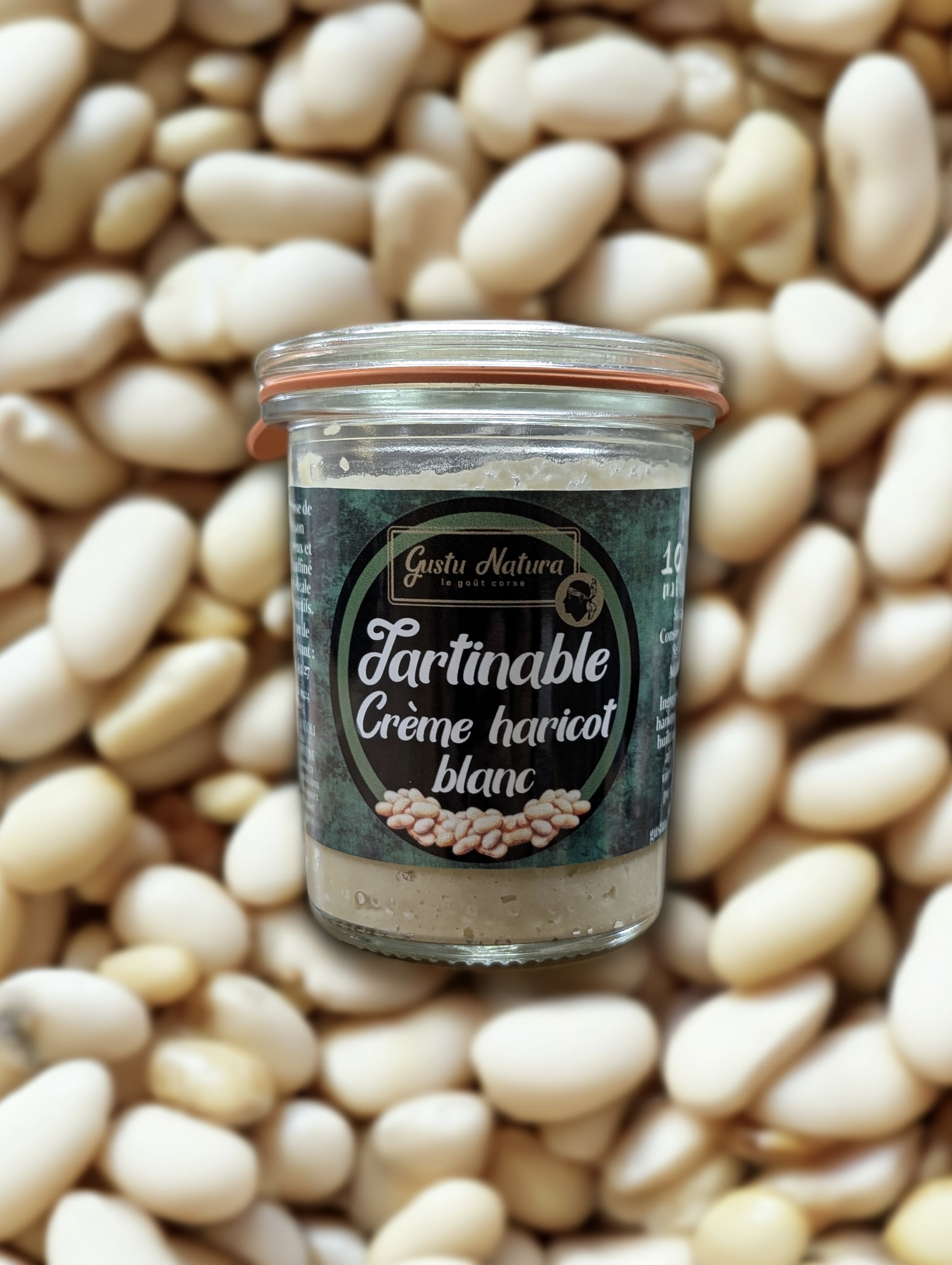 Tartinable crème de pois chiche aux herbes du maquis