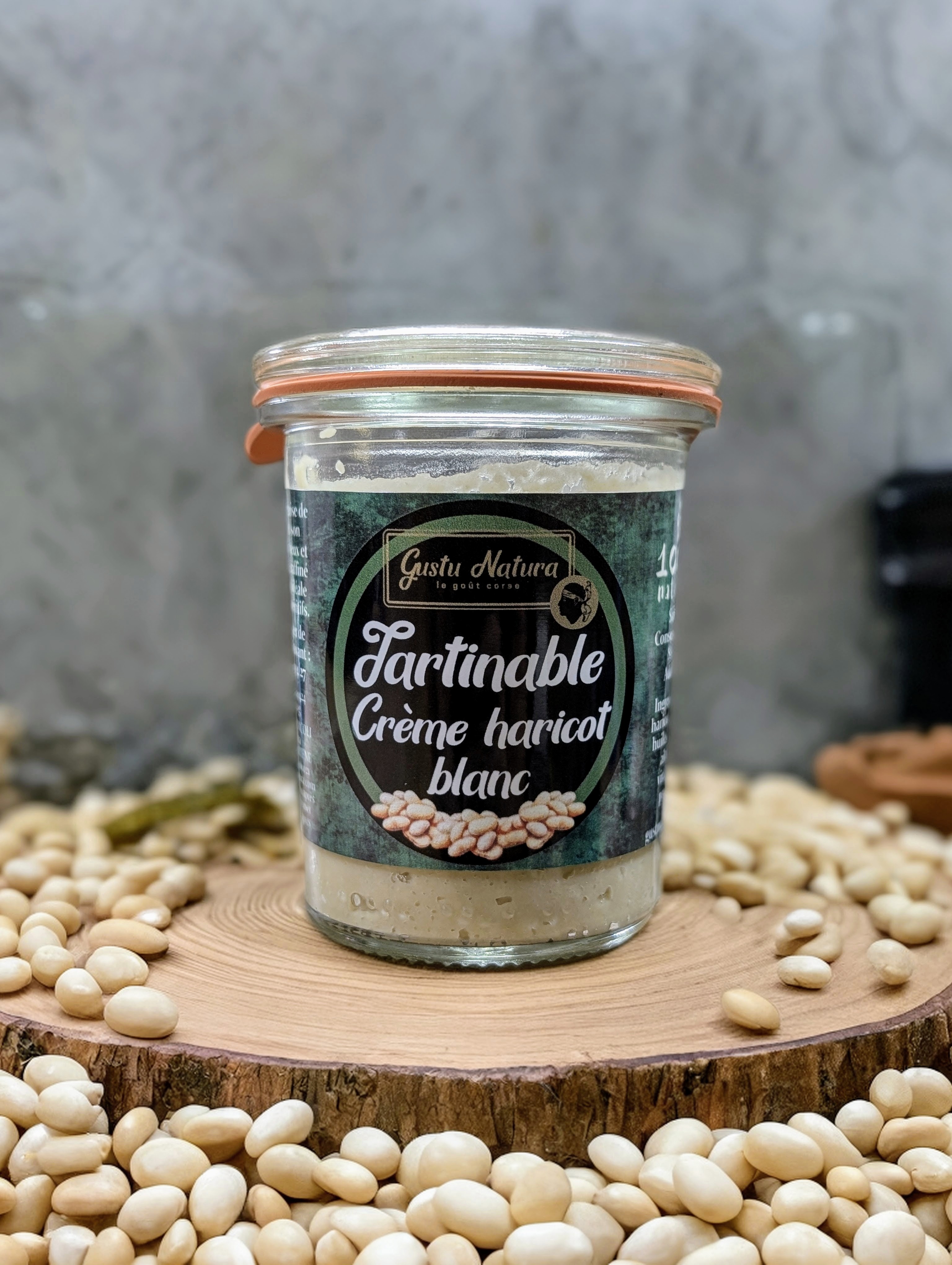 Tartinable crème de pois chiche aux herbes du maquis