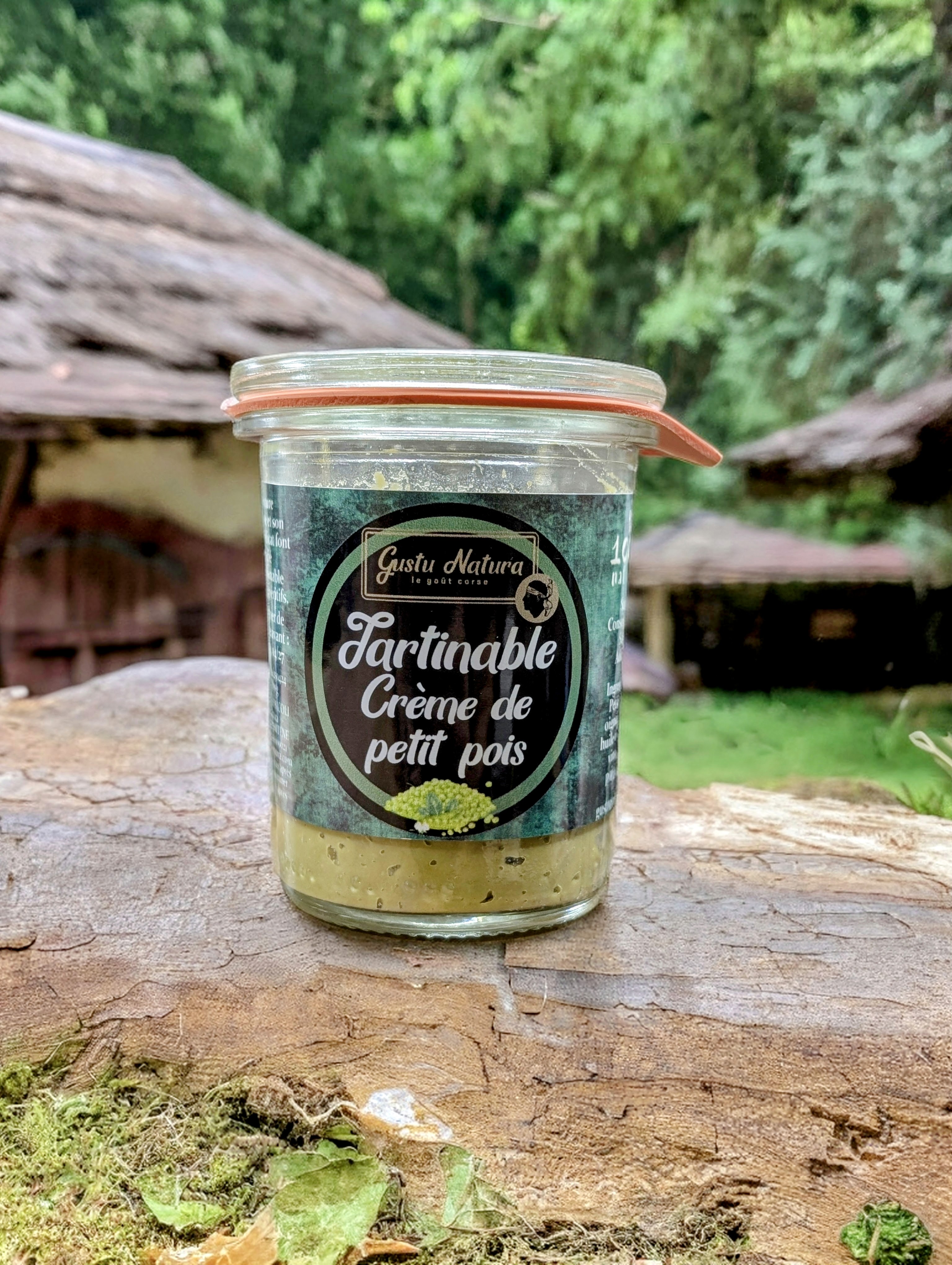 Tartinade crème de petit pois