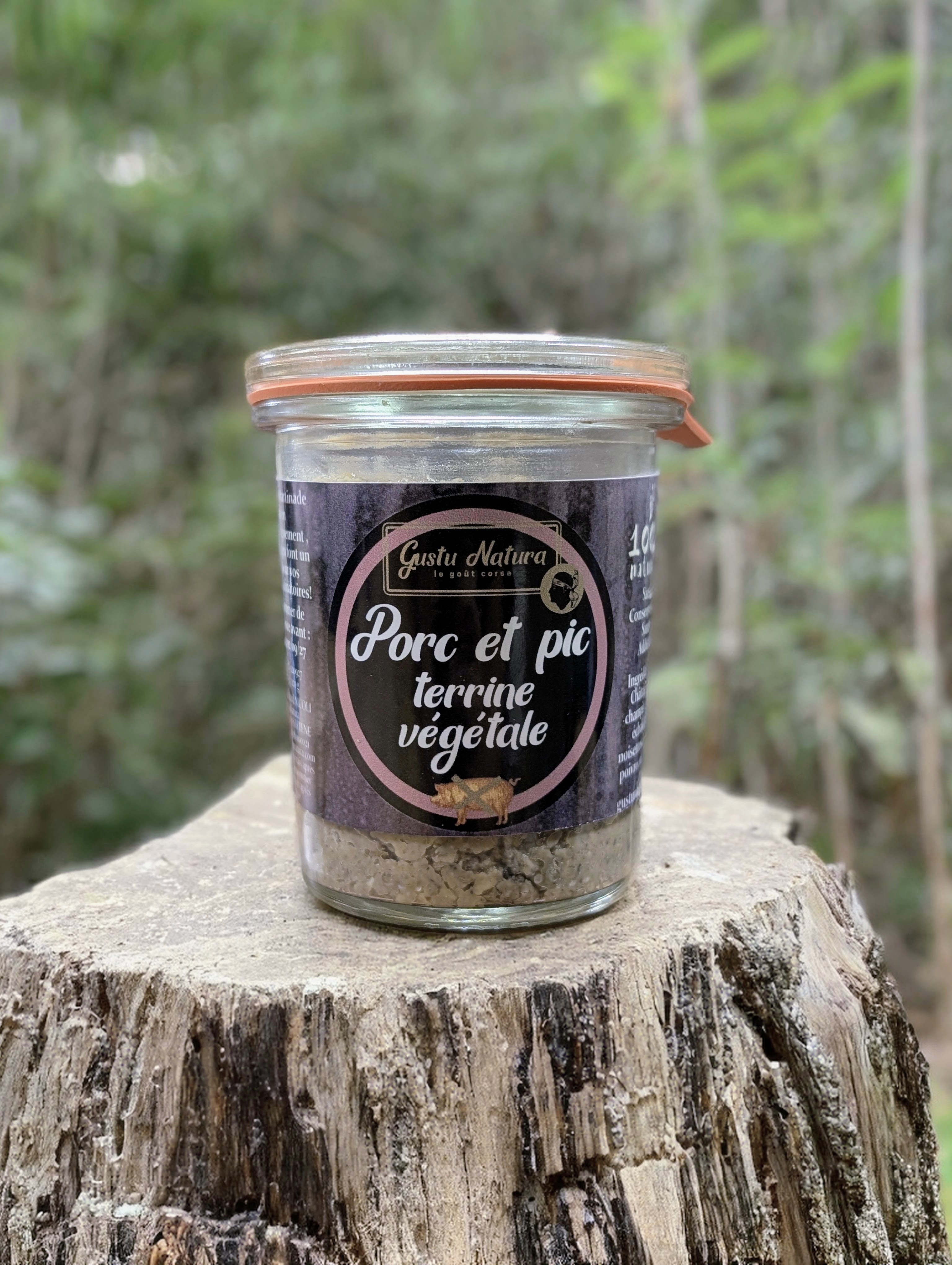 Porc et pic, terrine végétale
