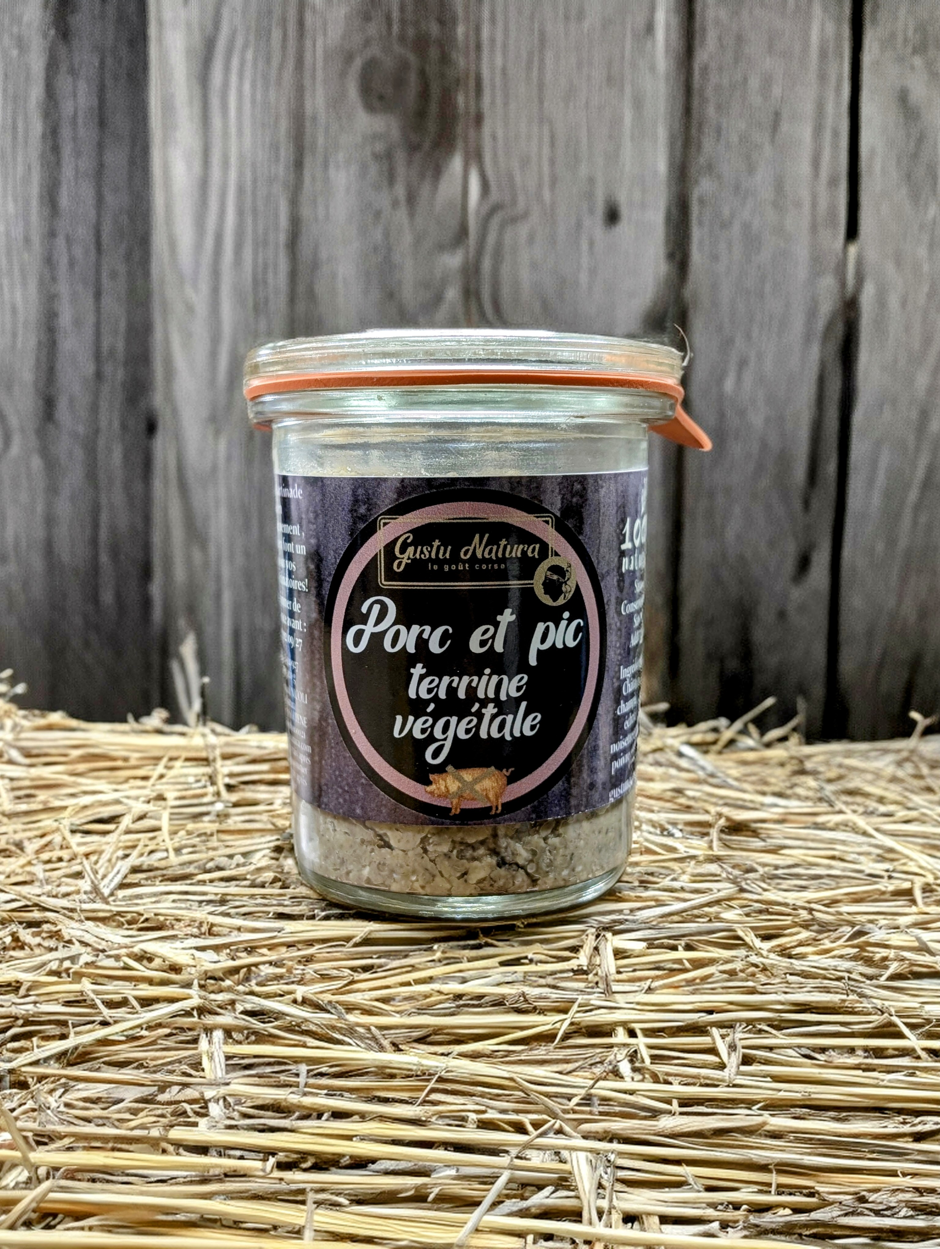 Porc et pic, terrine végétale