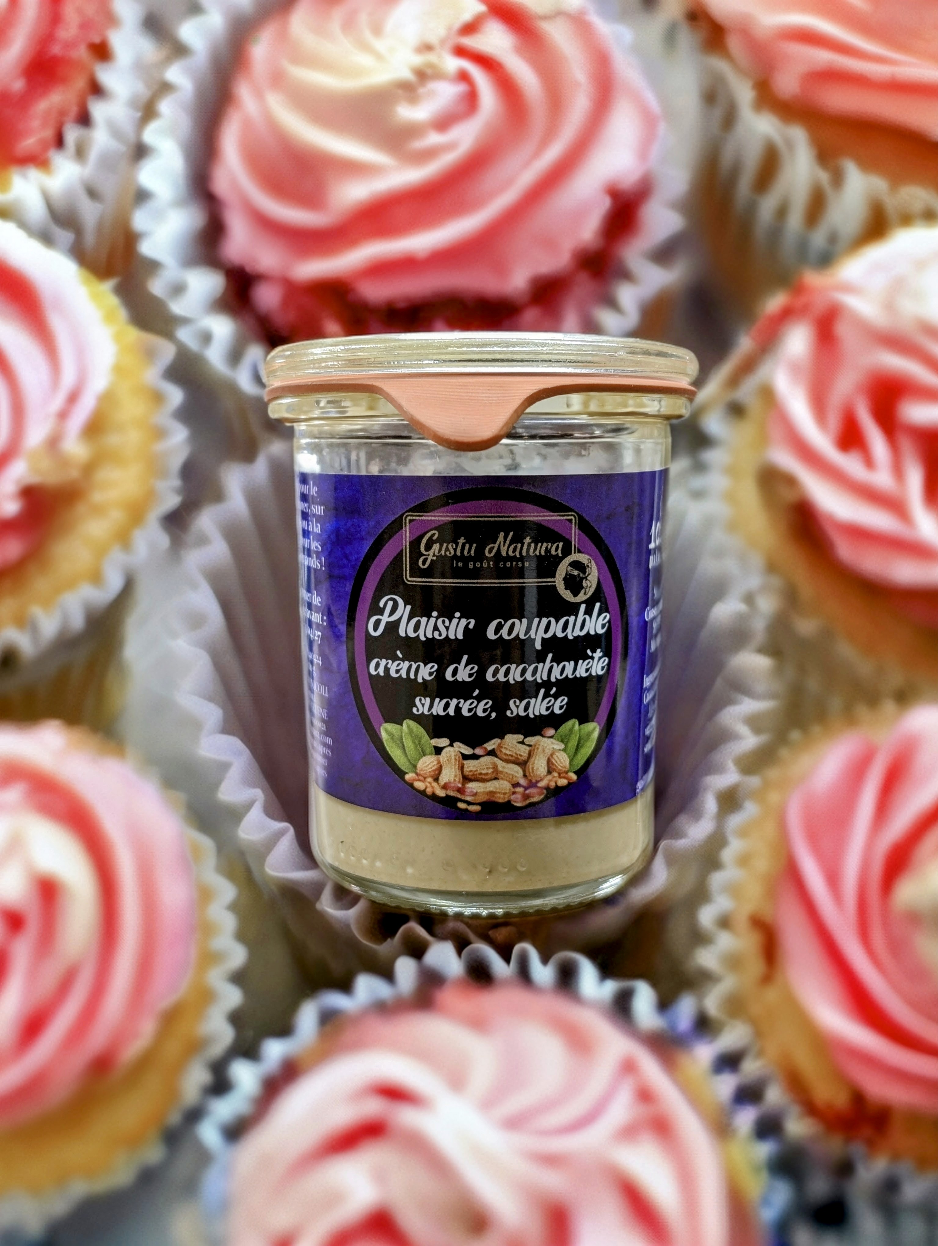 Plaisir coupable Crème de cacahouète sucrée, salée