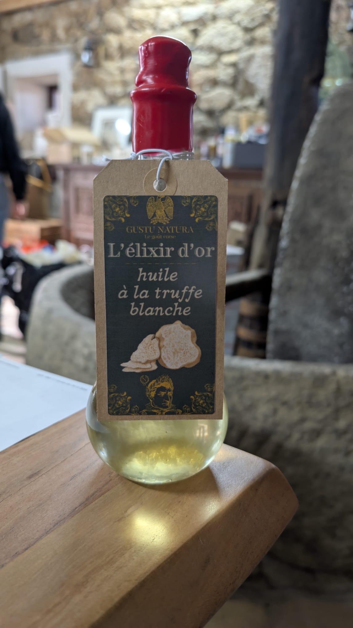 L'élixir d'or Truffe blabche