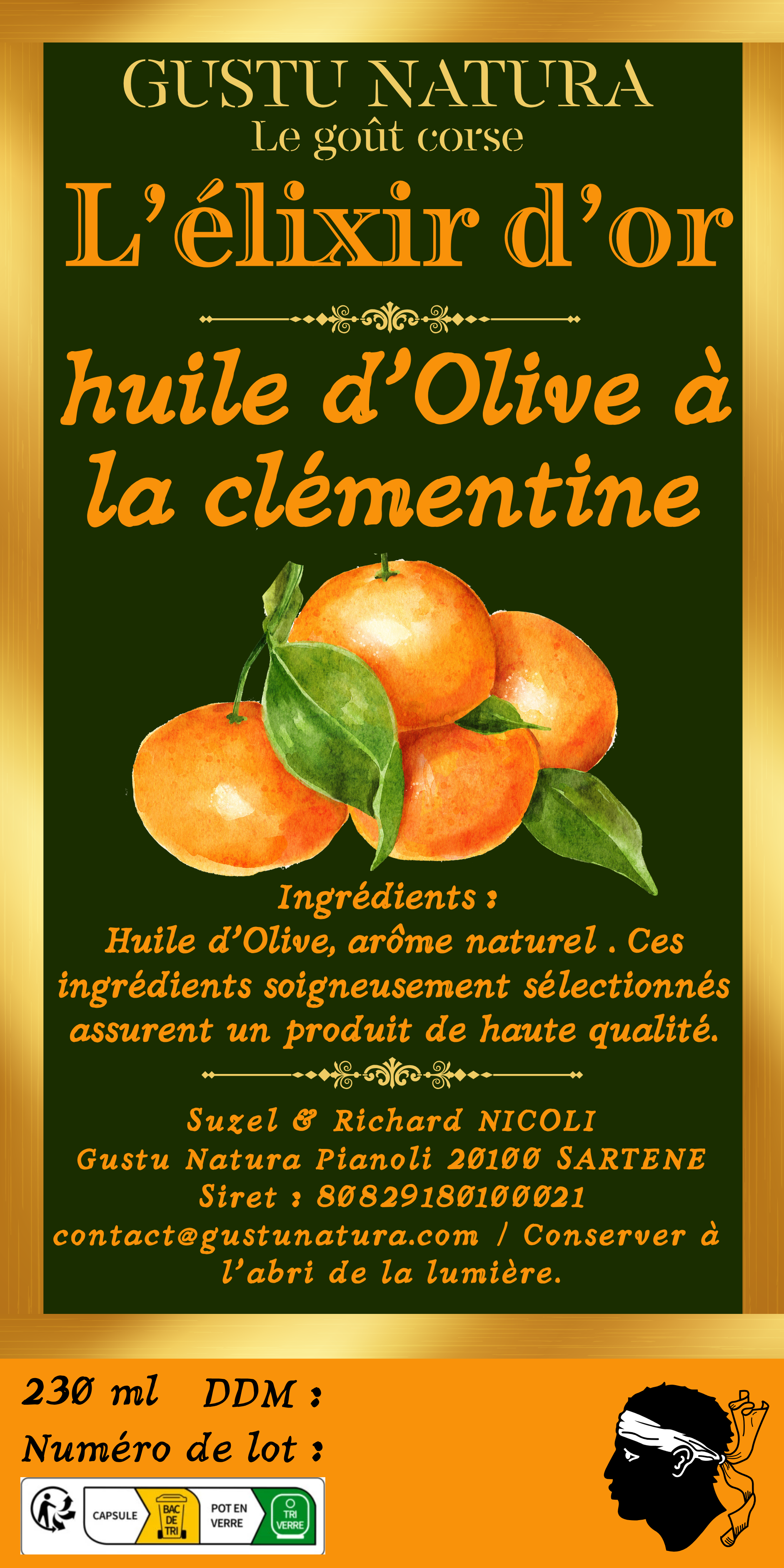 L'élixir d'or Clémentine