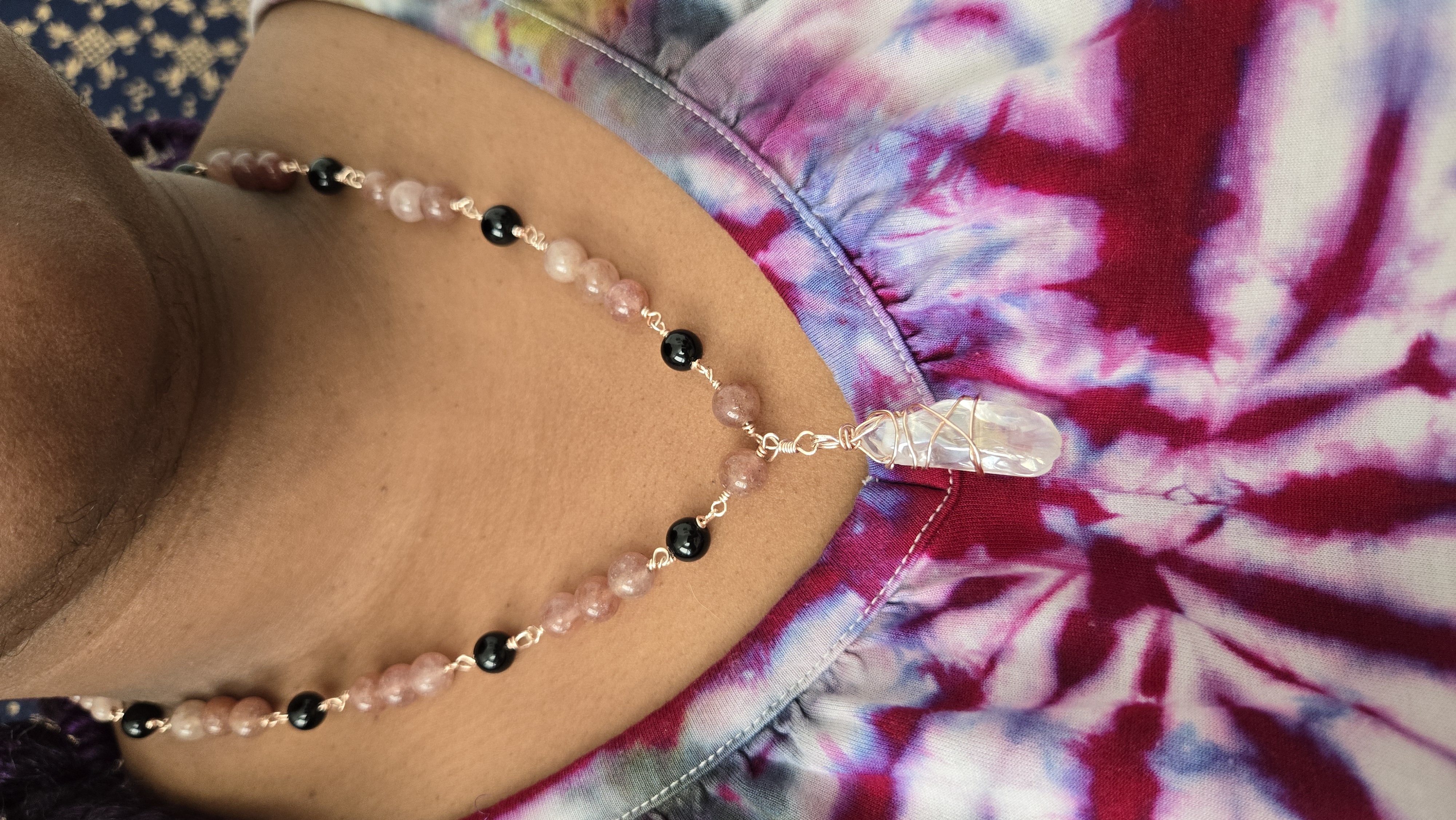 Strawberry Starman Necklace