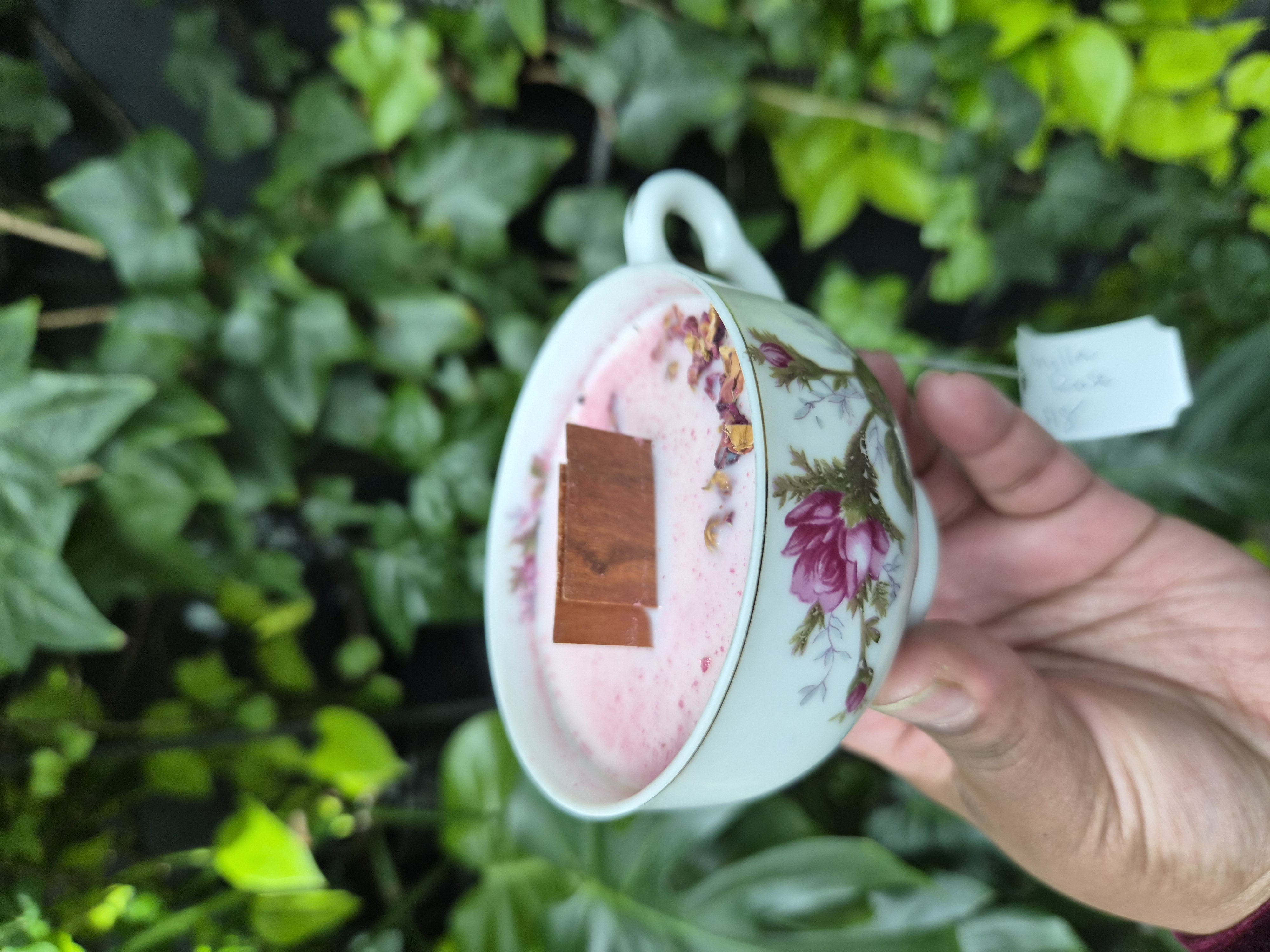 Vintage Teacup Woodwick Candles