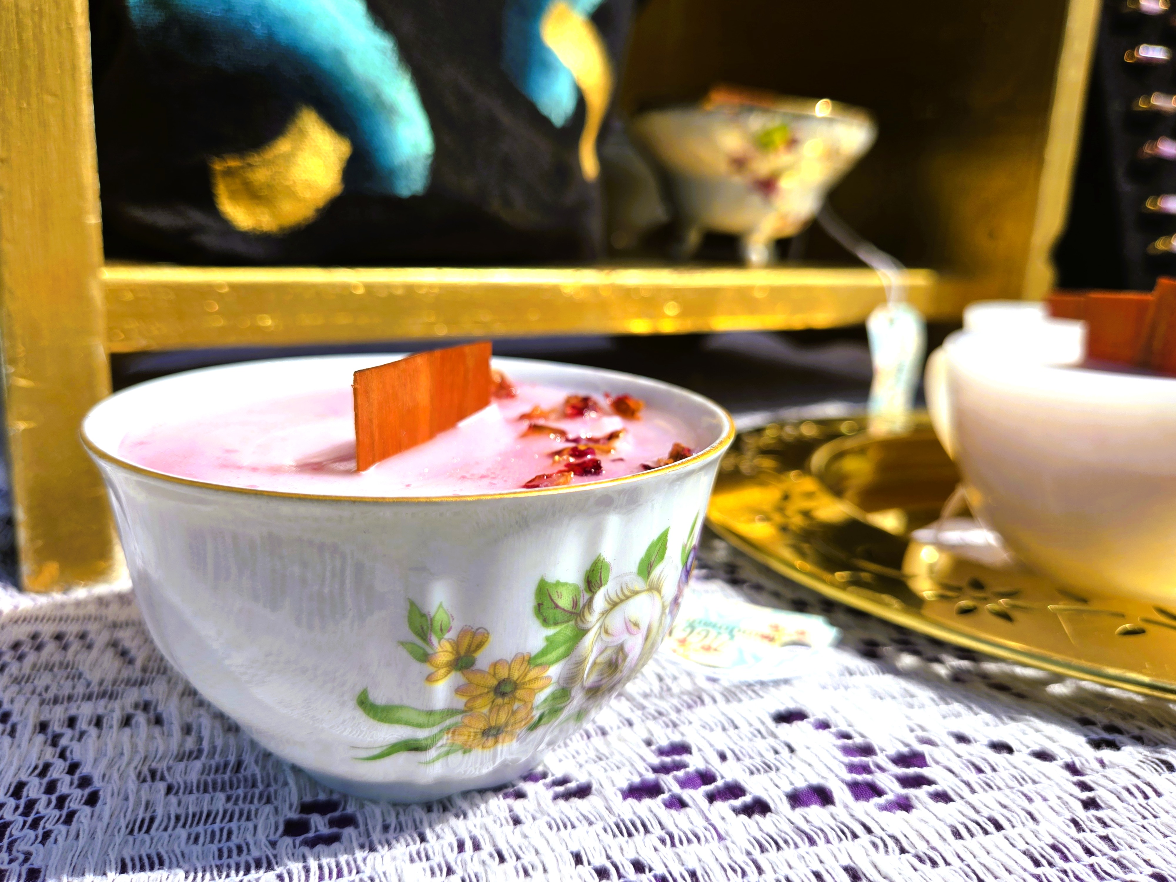 Vintage Teacup Woodwick Candles
