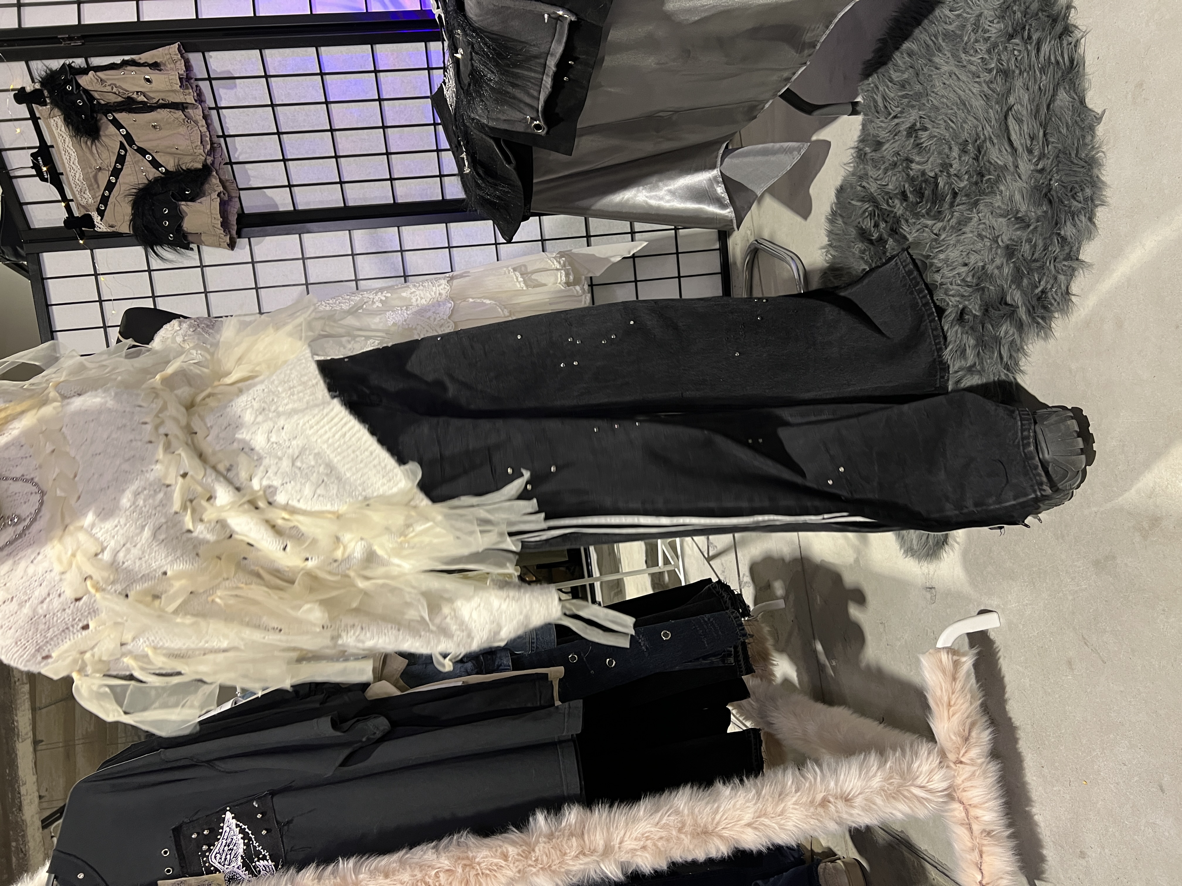 MIEOW x Adidas Denim Pants