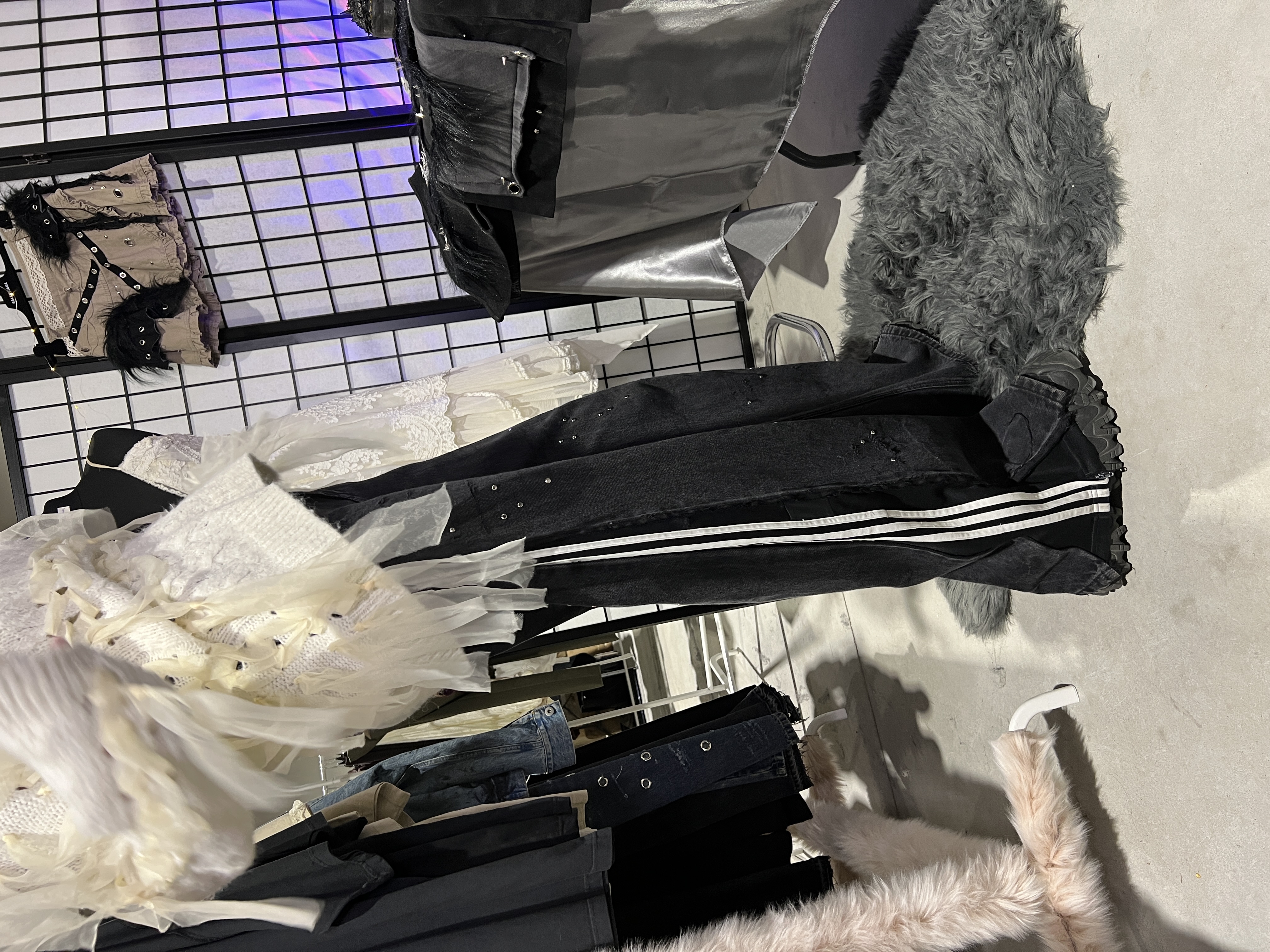 MIEOW x Adidas Denim Pants