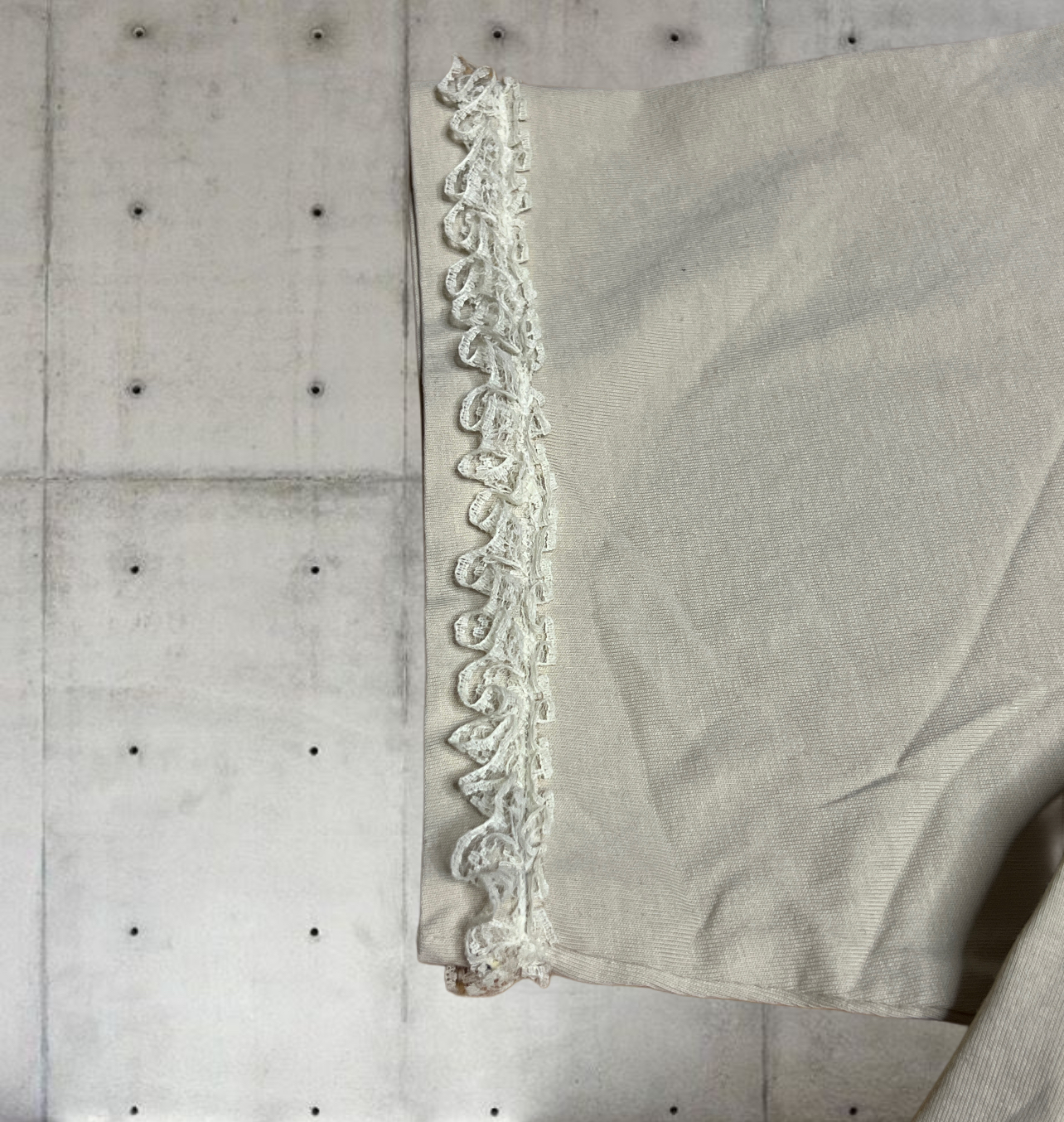 MIEØŴ Laced T-shirt