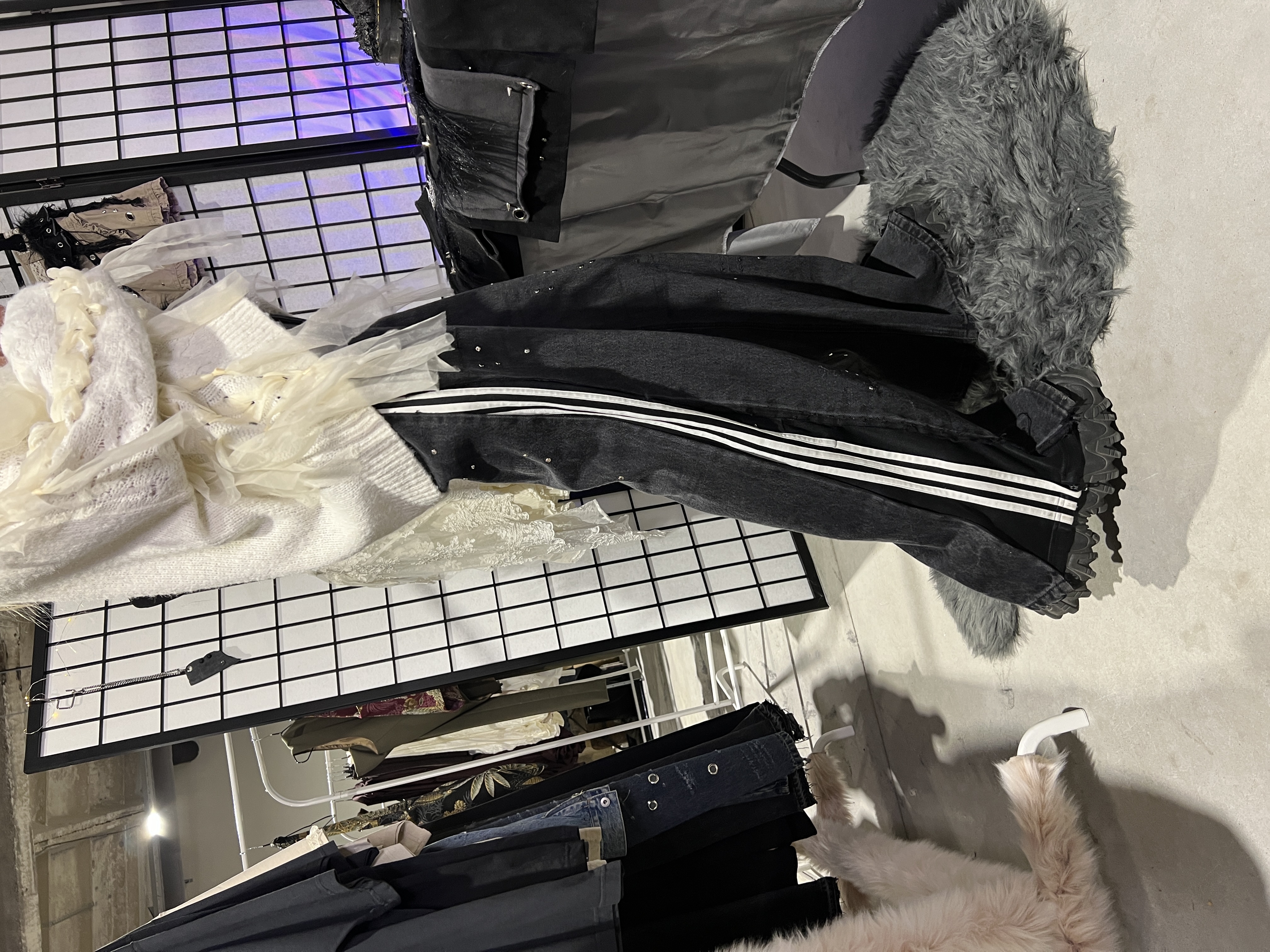 MIEOW x Adidas Denim Pants