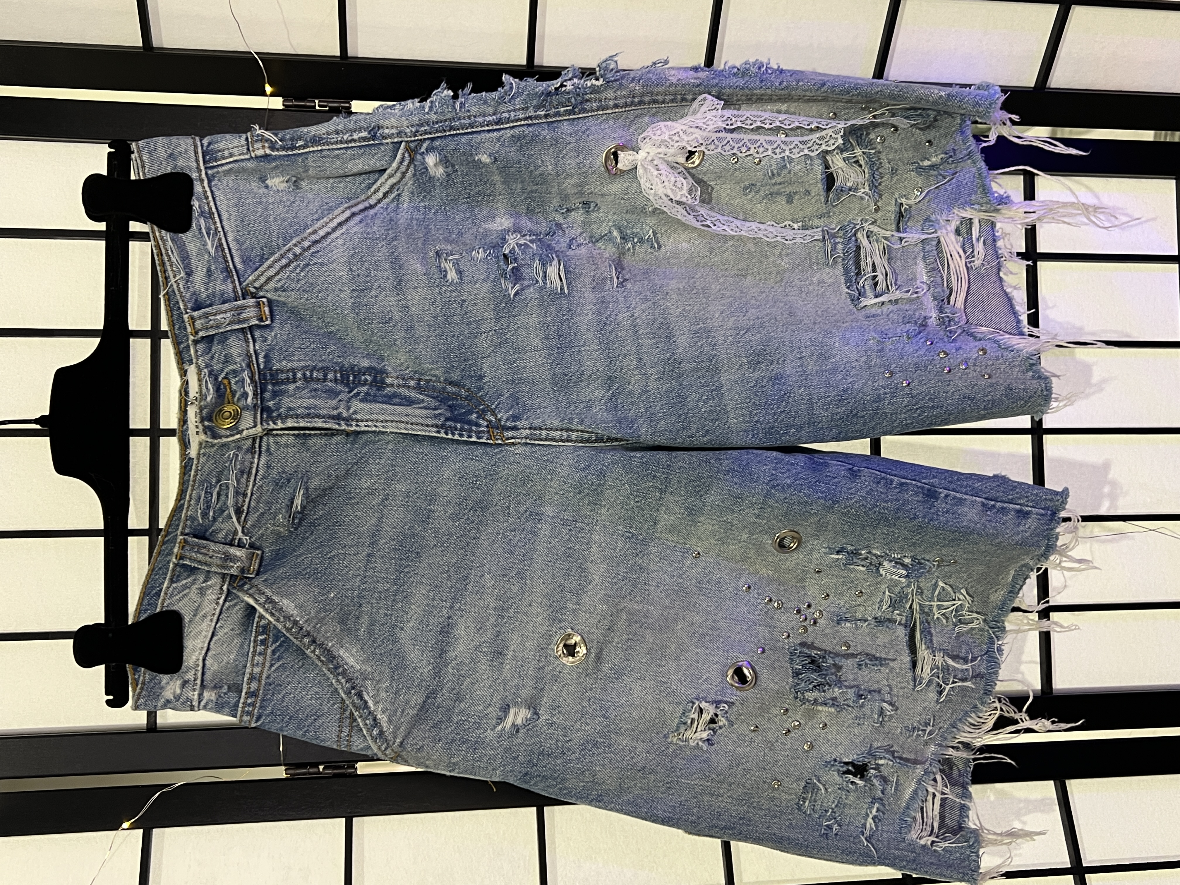 MIEØŴ denim shorts