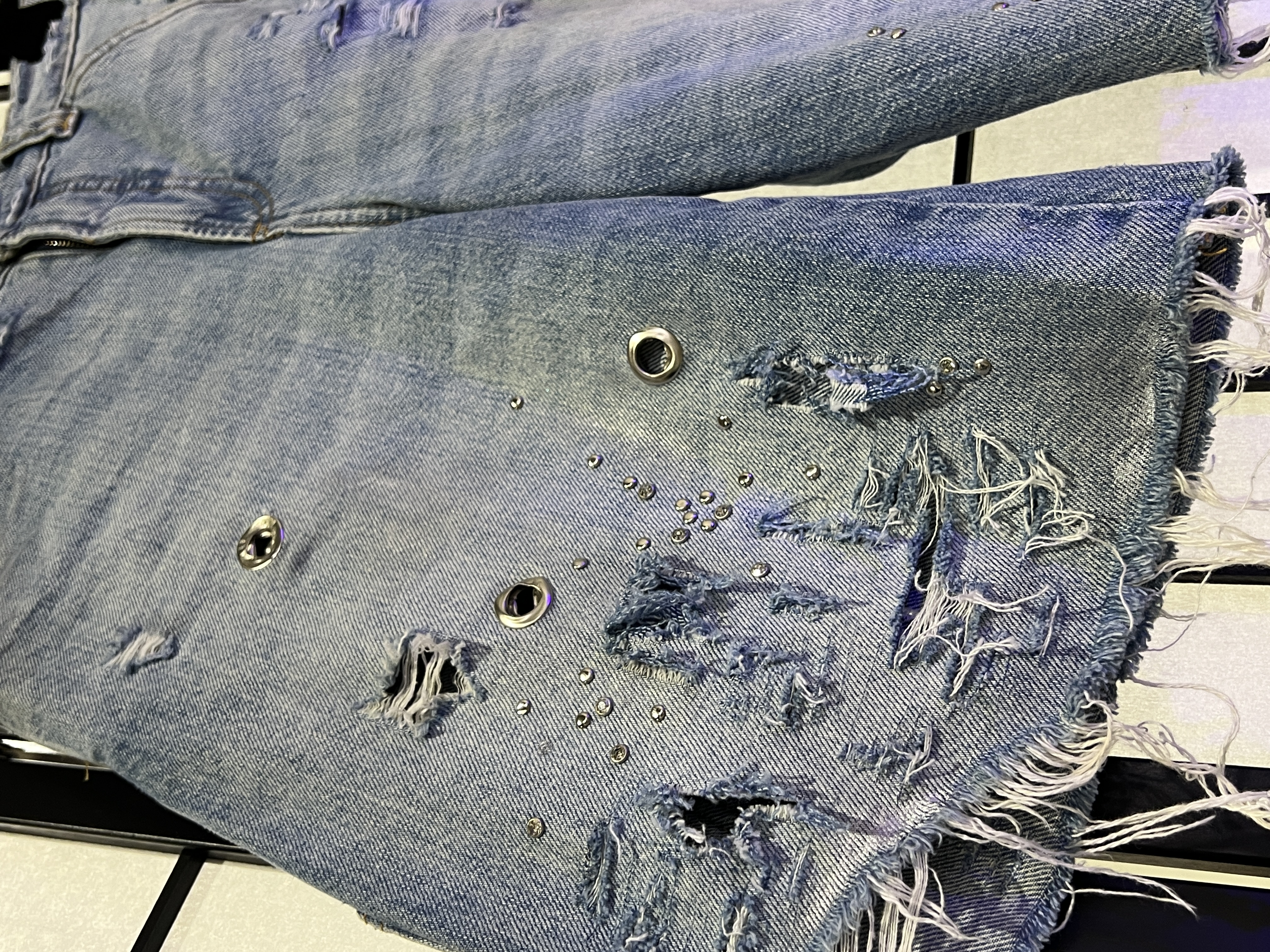 MIEØŴ denim shorts