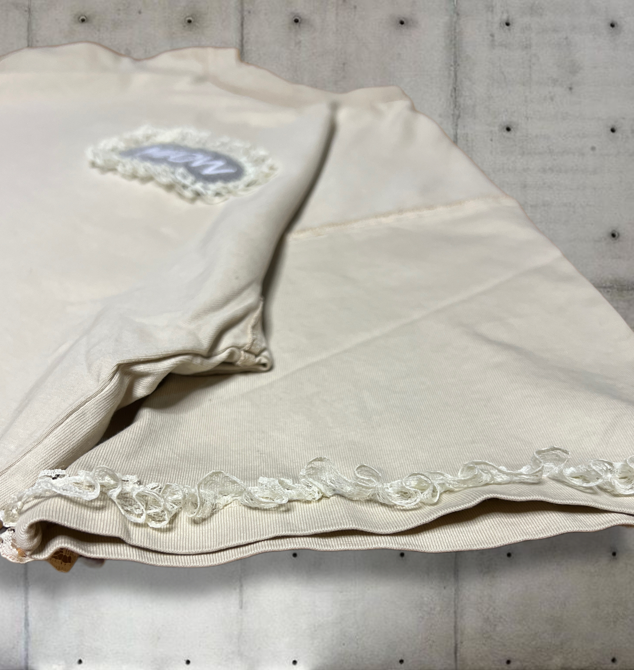 MIEØŴ Laced T-shirt