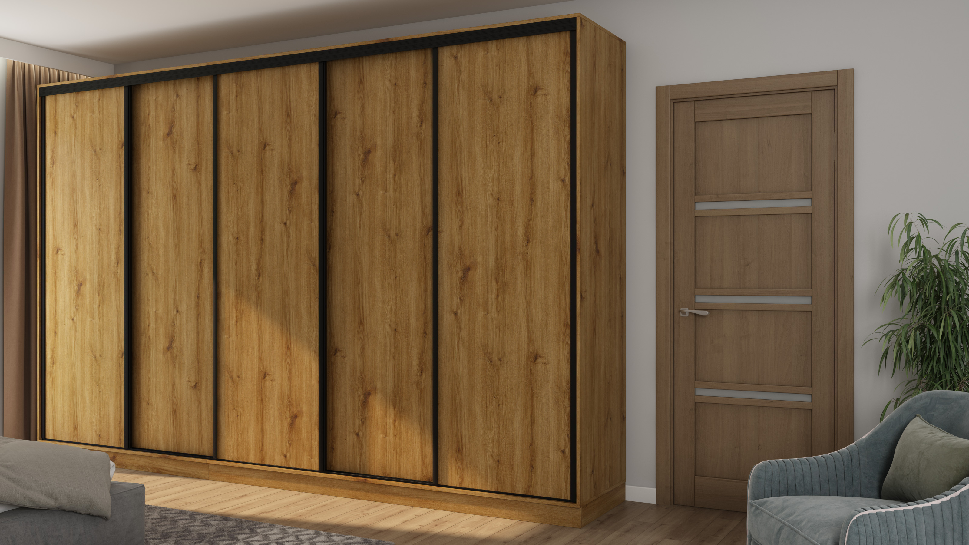 Spinta stumdomomis durimis Meblast 5D/380