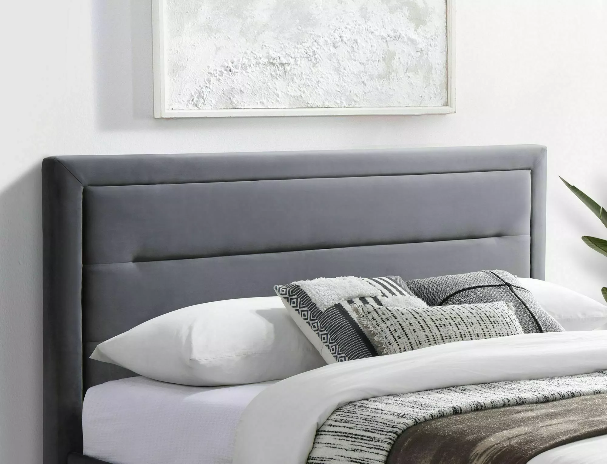 Miegamojo lova Malaga su grotelėmis