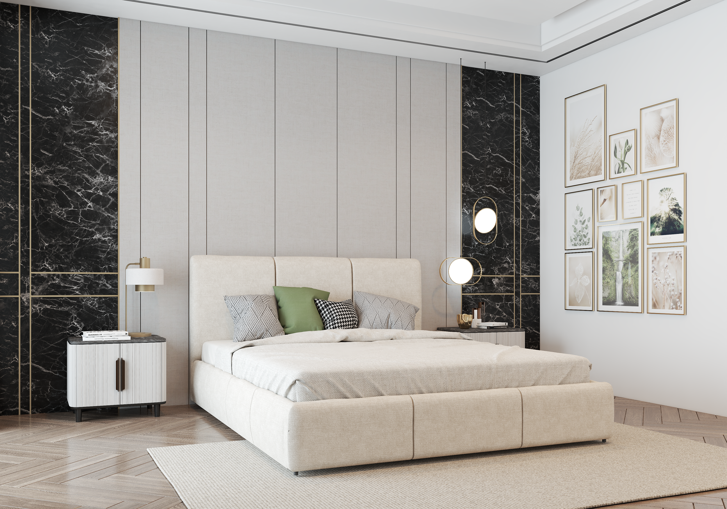 Miegamojo lova Alia 160x200