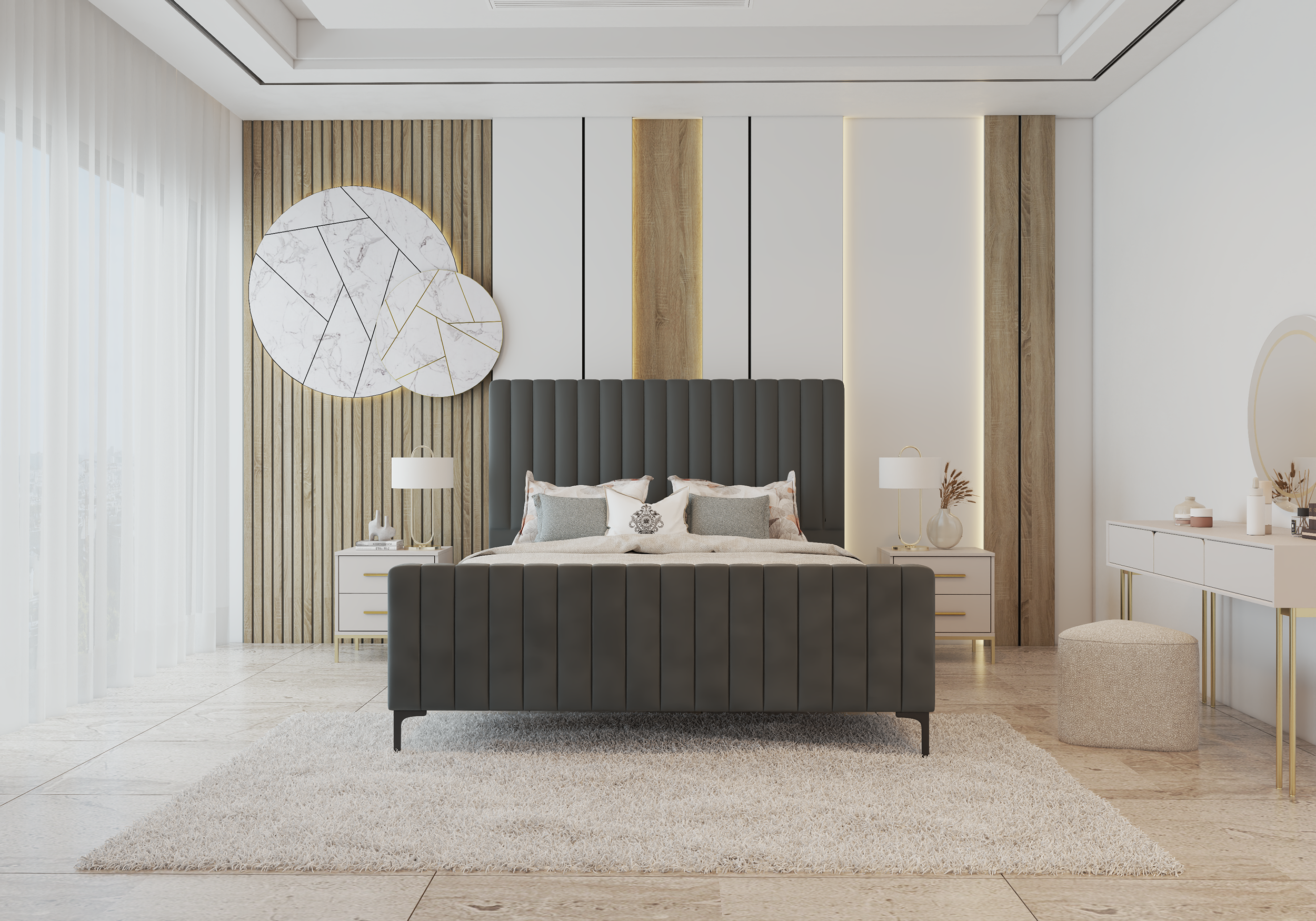 Miegamojo lova Aurora 160x200