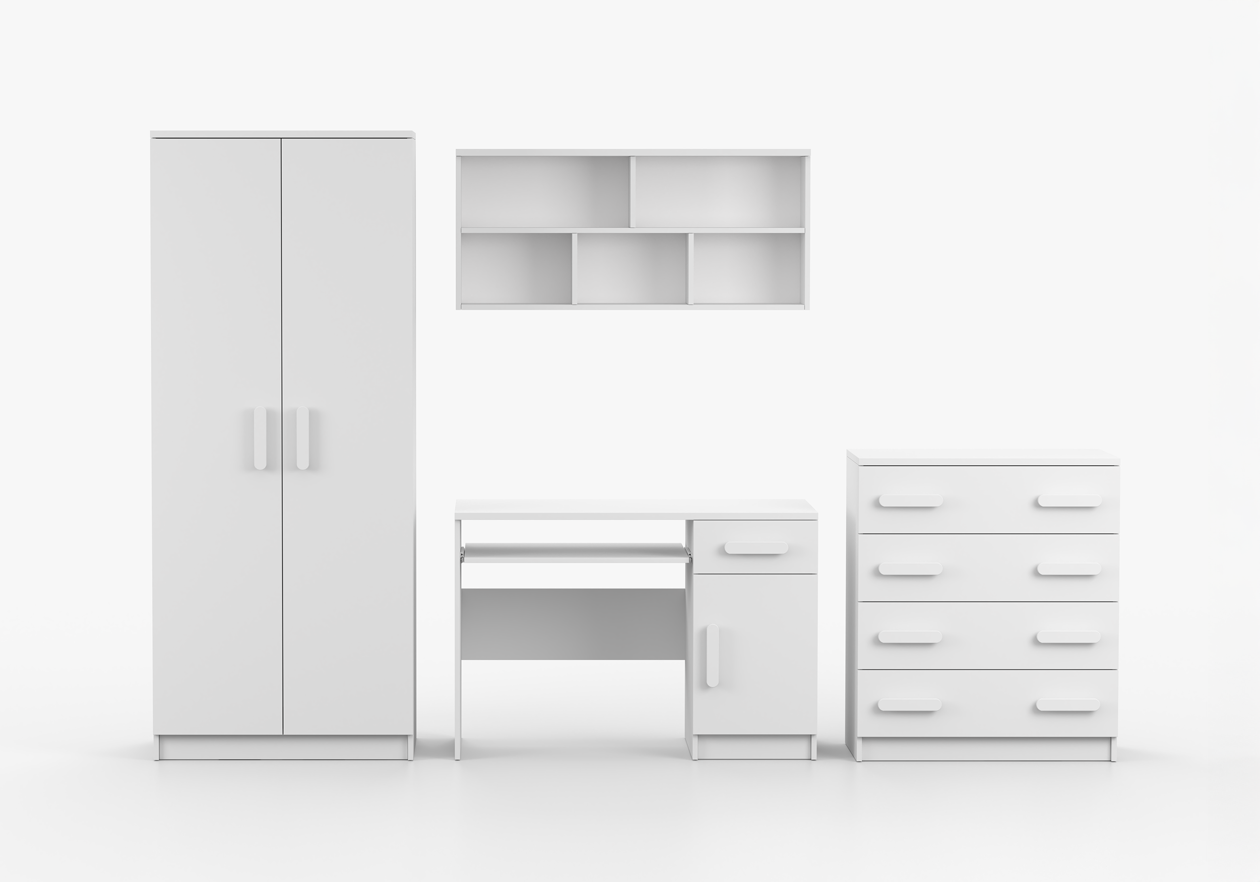 Vaikų kambario baldų komplektas Smyk