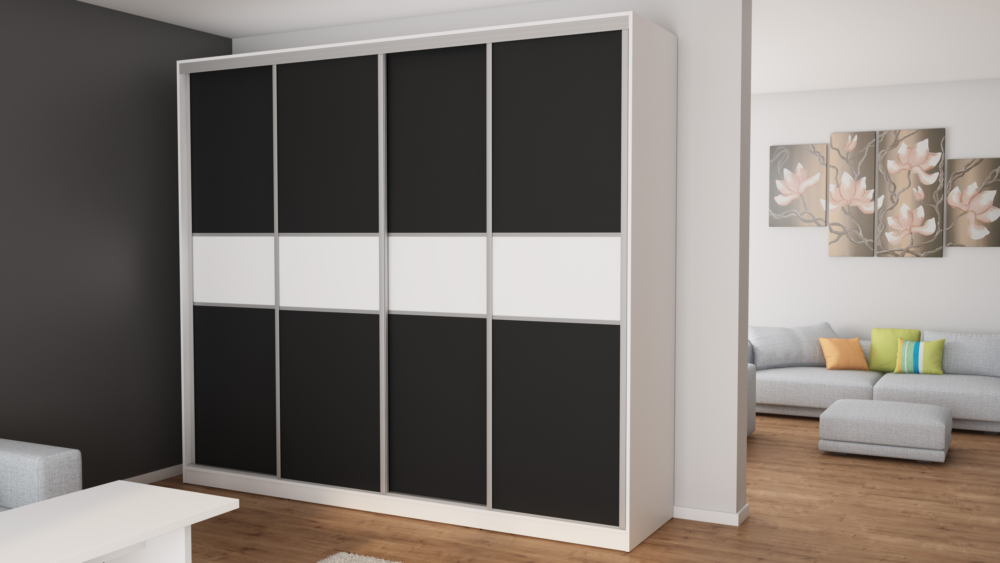 Spinta stumdomomis durimis Meblast 4D/276