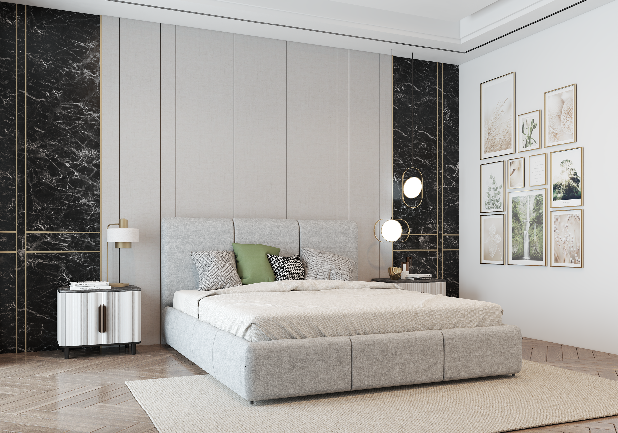 Miegamojo lova Alia 160x200