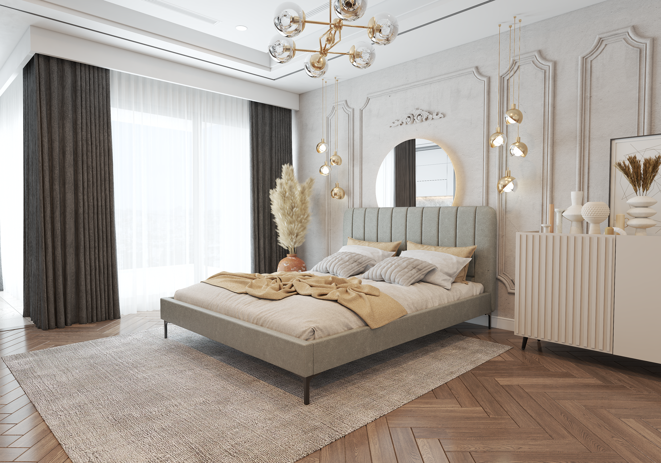 Miegamojo lova Lumi 160x200