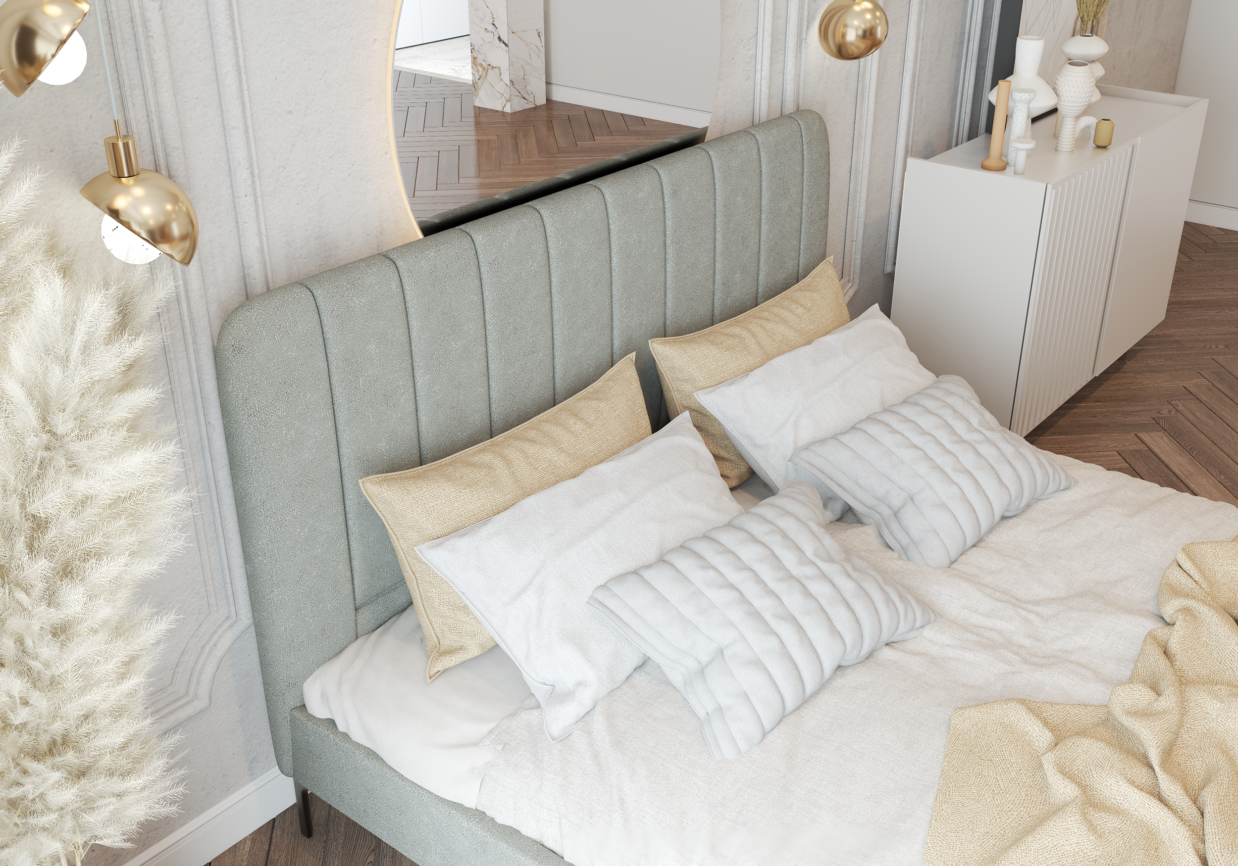 Miegamojo lova Lumi 160x200