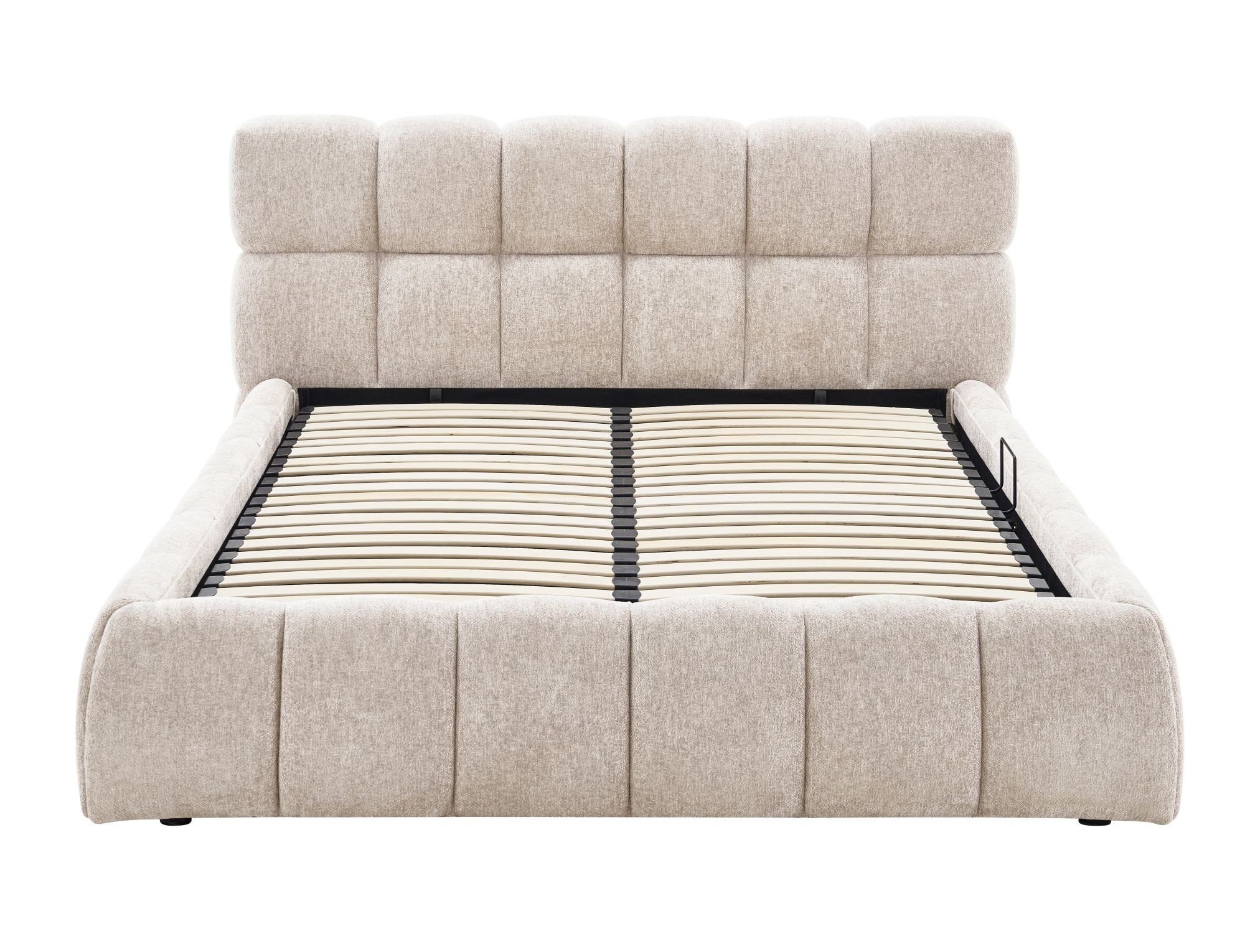 Miegamojo lova Parma Raven, su patalų dėže, grotelėmis