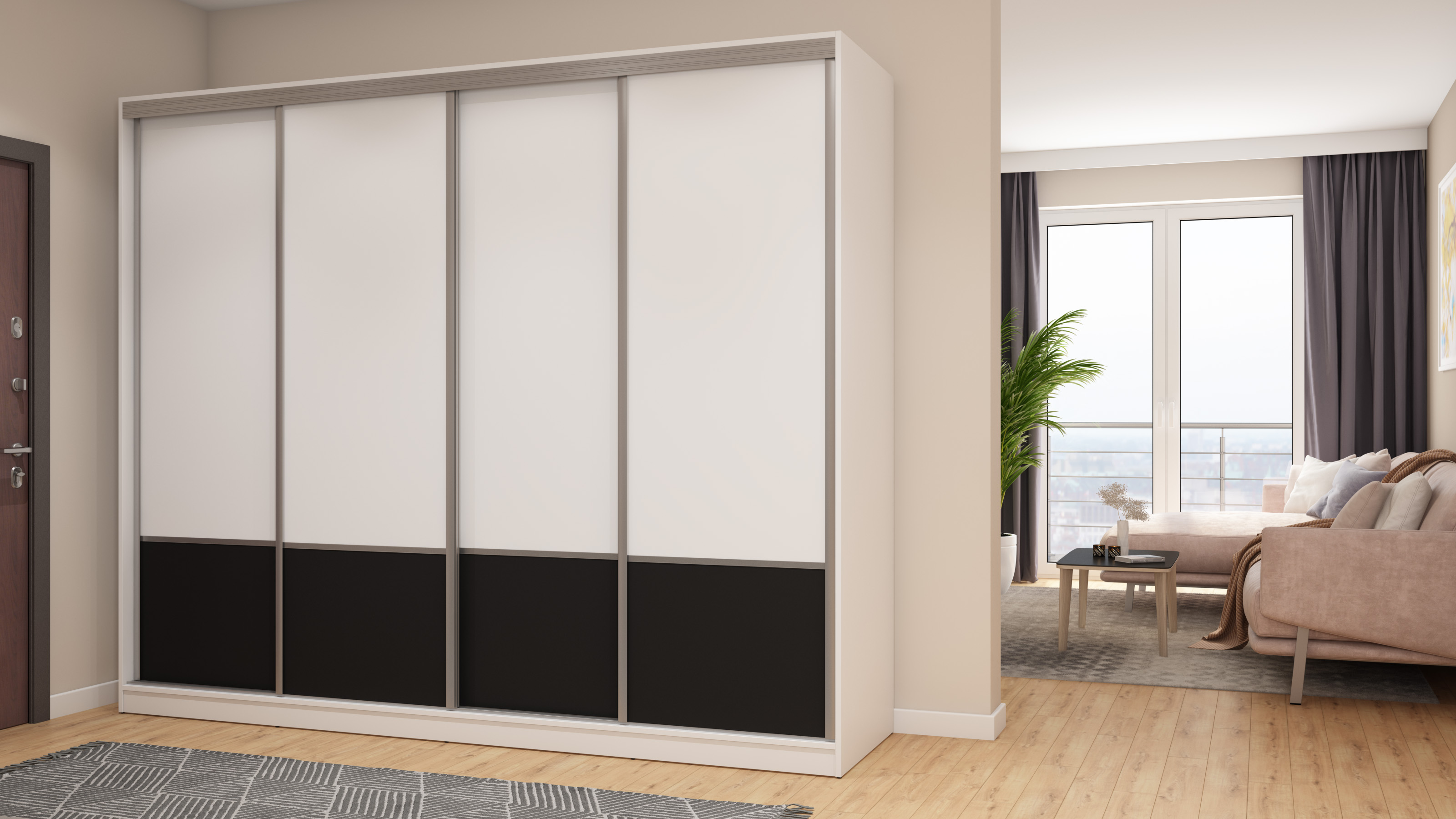 Spinta stumdomomis durimis Meblast 4D/268