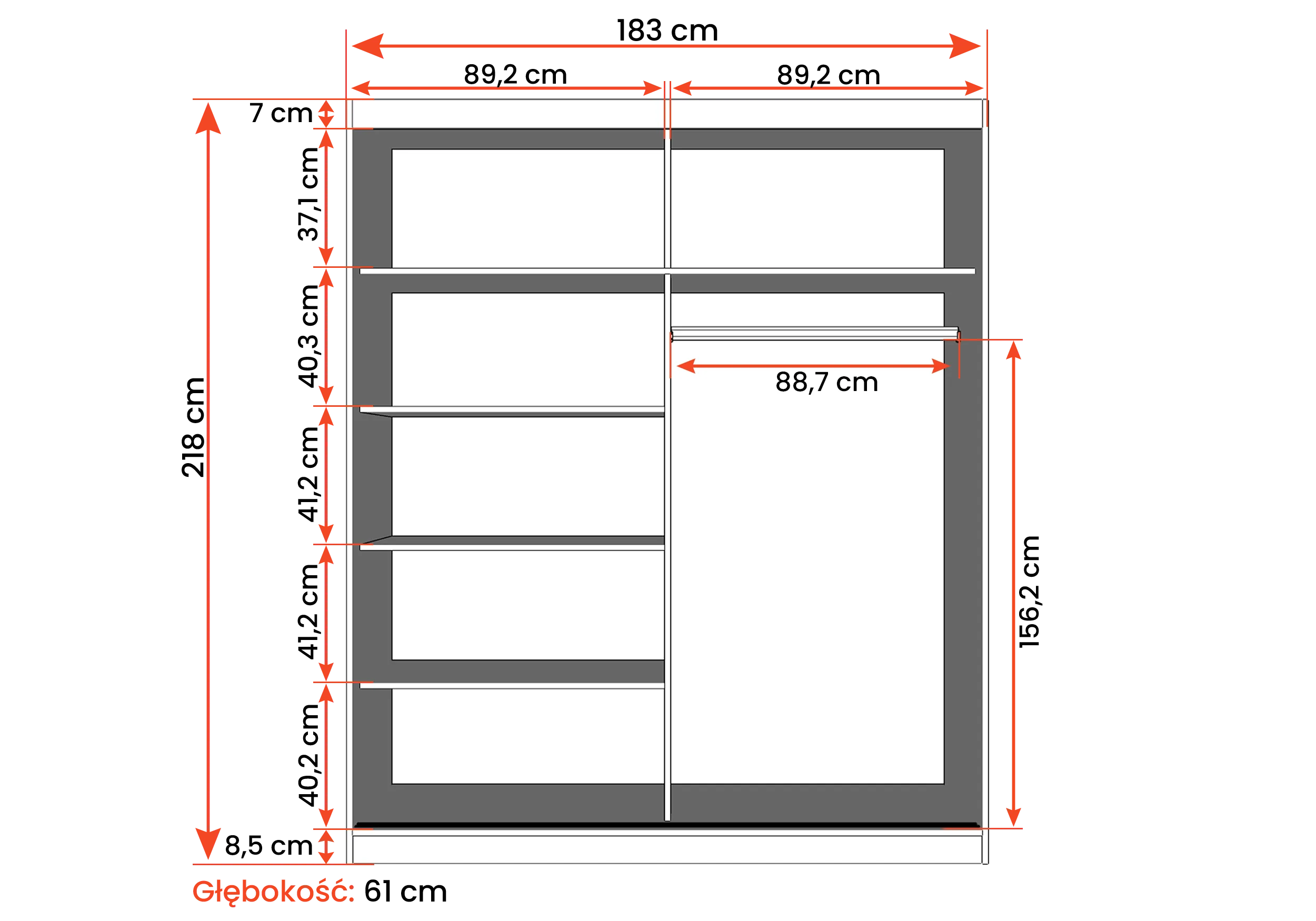 Spinta stumdomomis durimis Multi 20