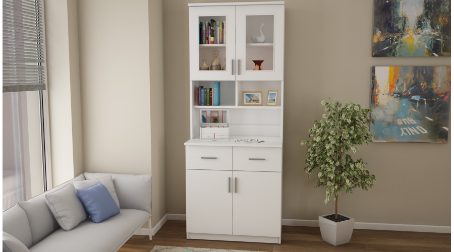 Vitrina bufetas 80