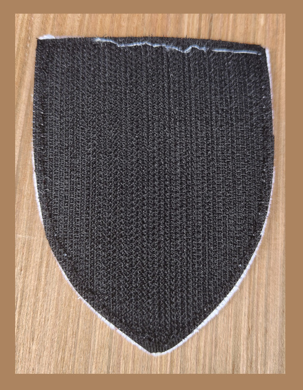 Écusson brodé « GARDE-CHASSE » (forme écus) 