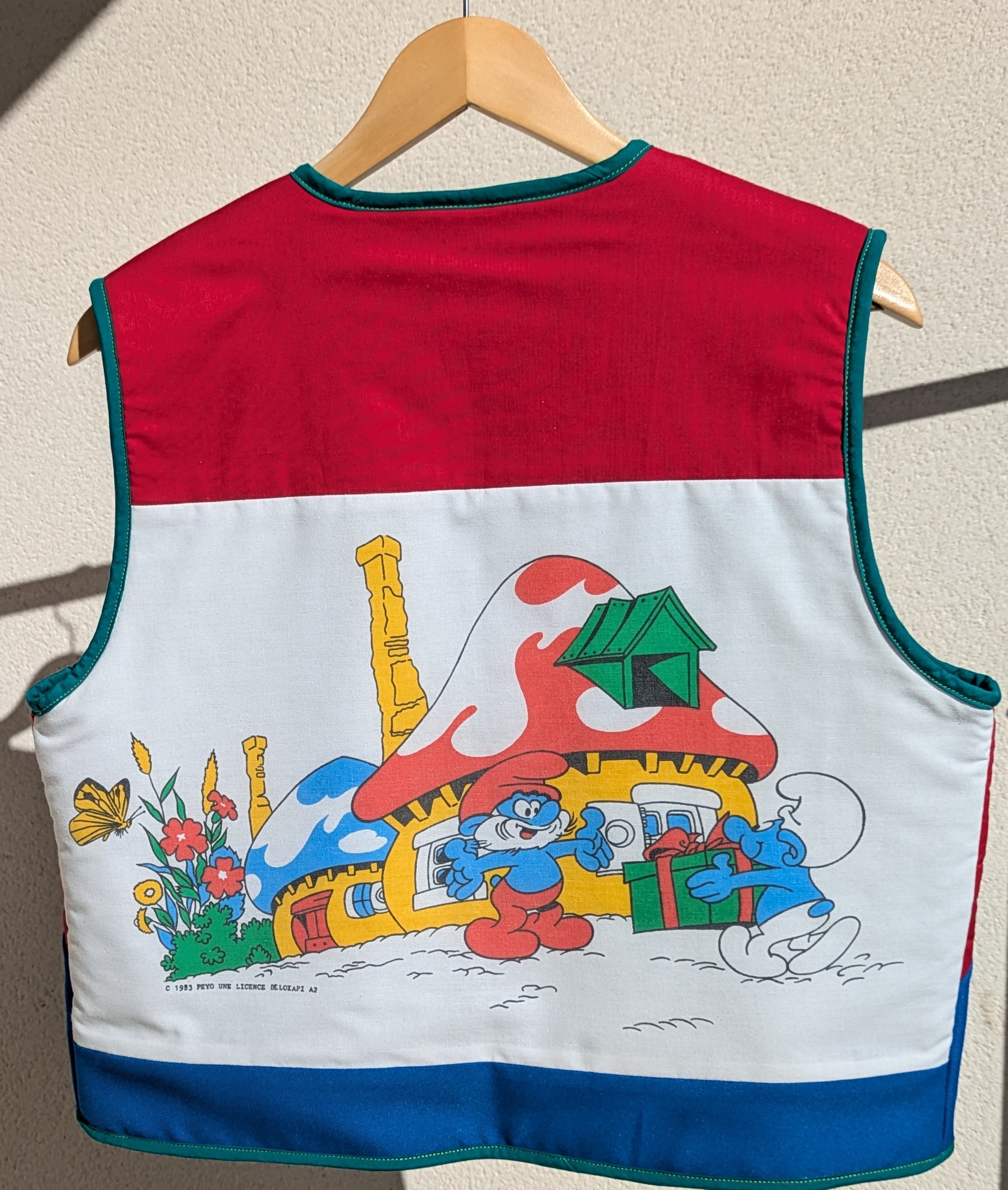 Gilet Schtroumpfs