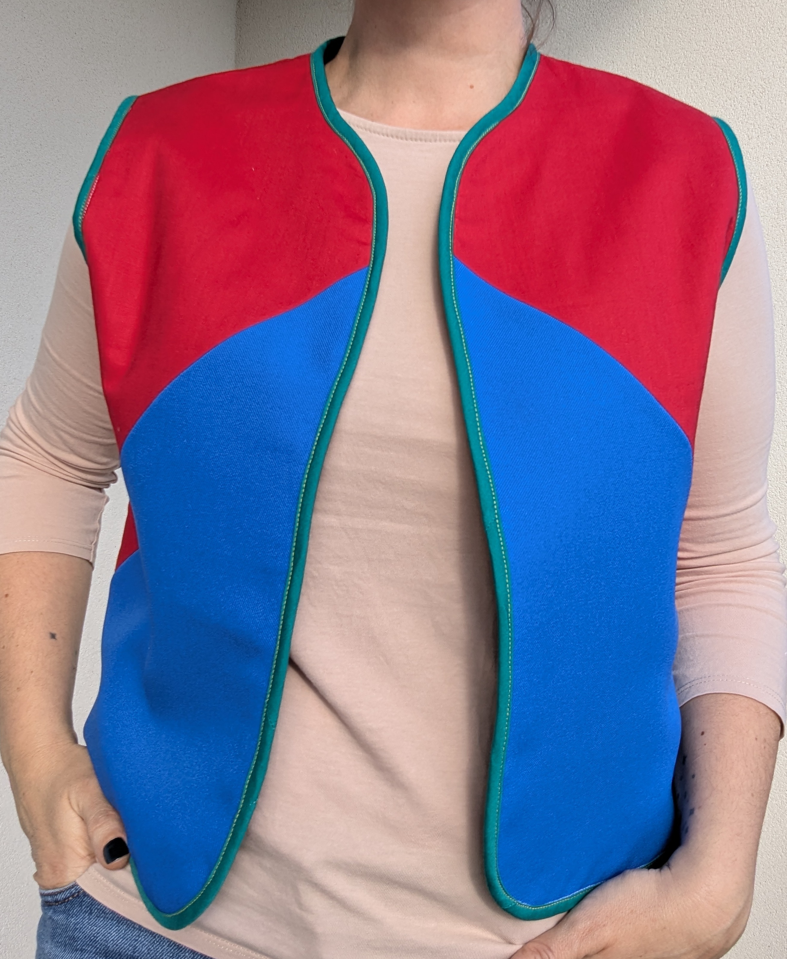 Gilet Schtroumpfs