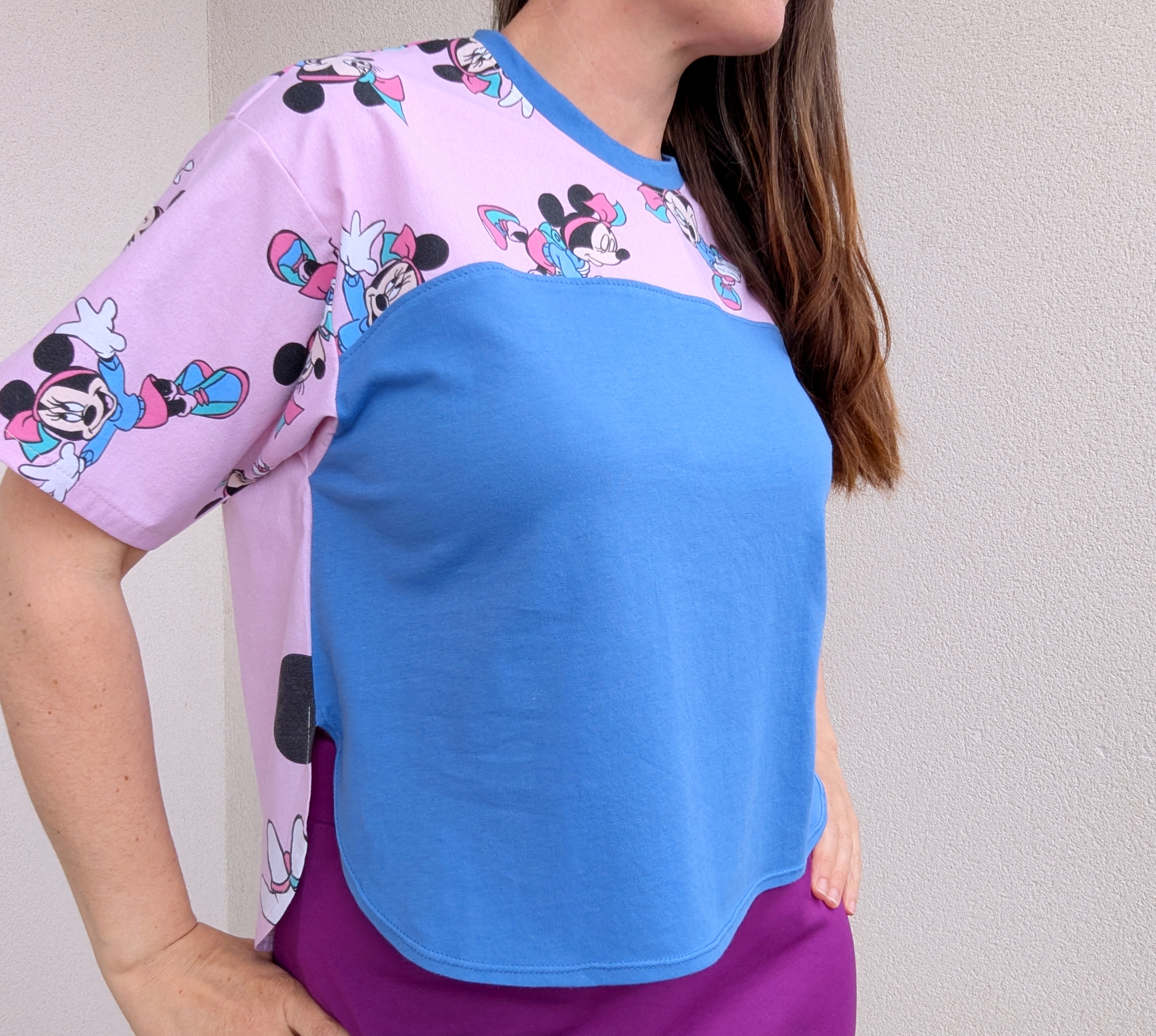 Blouse Trez - Minnie et bleu