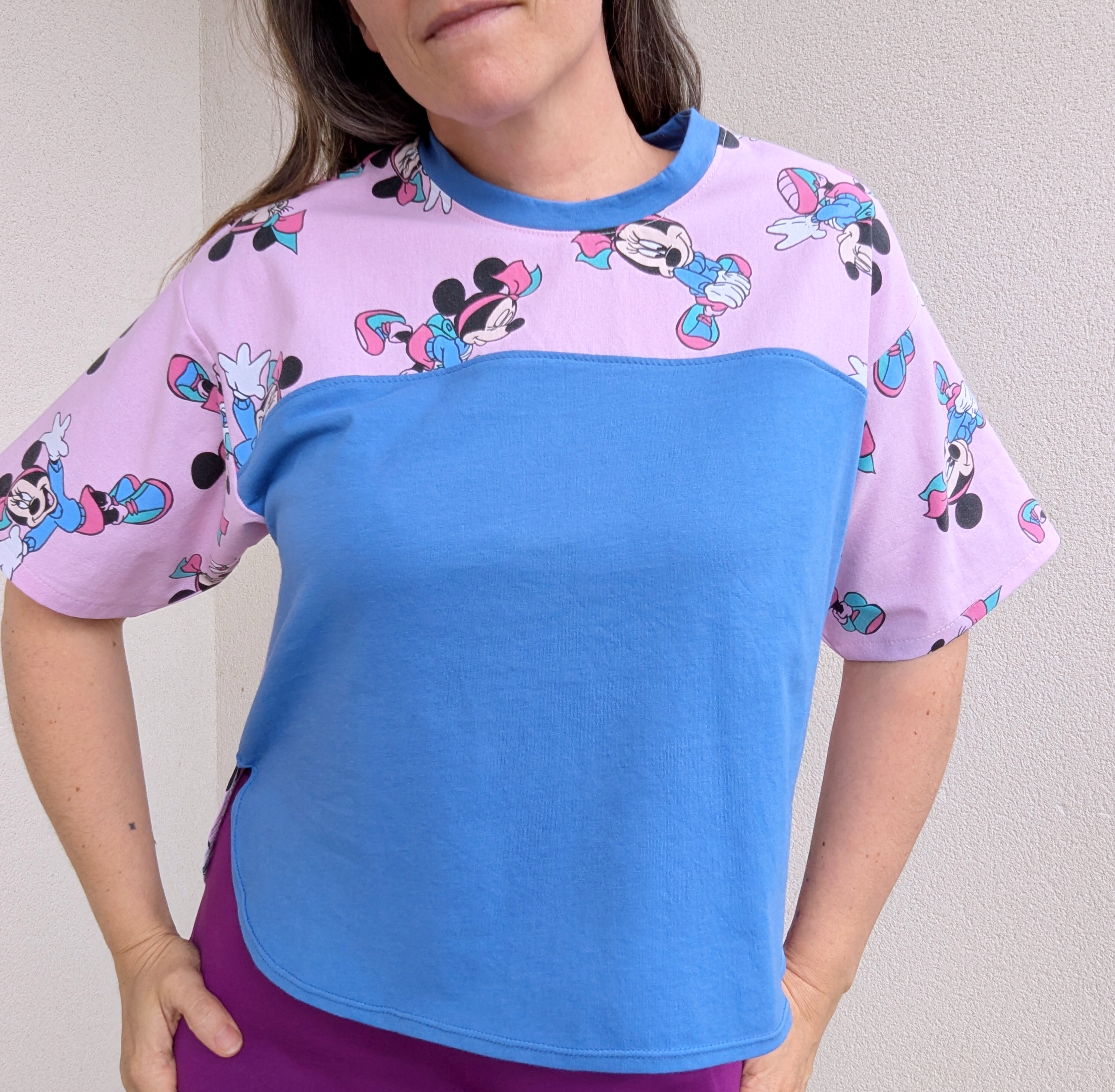 Blouse Trez - Minnie et bleu