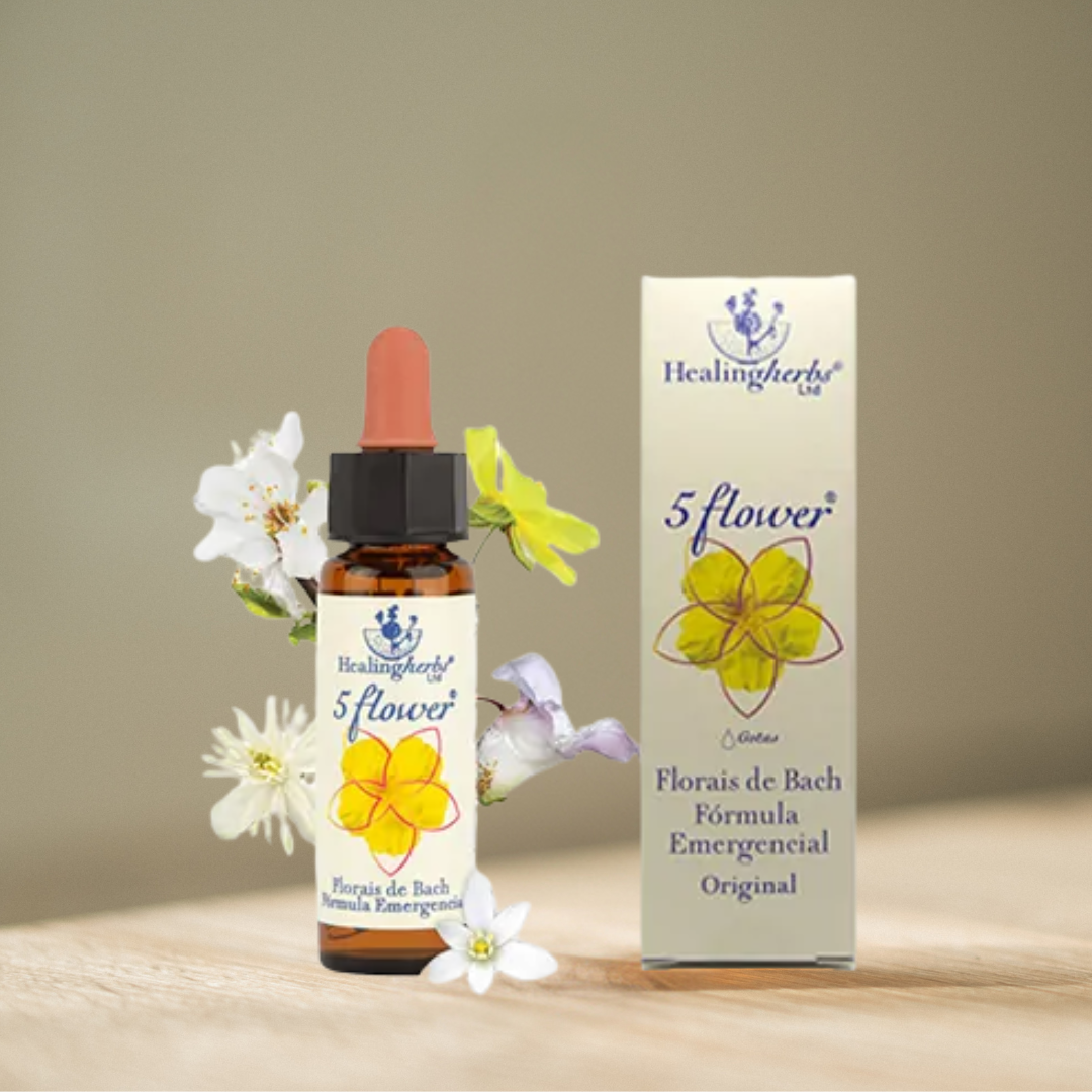 Floral Emergencial de Bach – Five Flower (Rescue) – 10ml