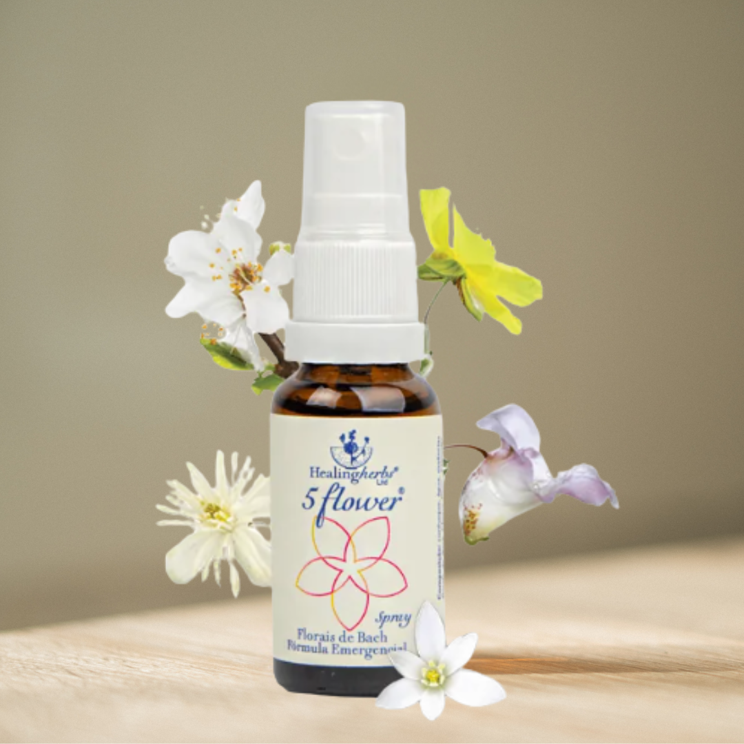 Floral Emergencial de Bach Spray – Five Flower (Rescue) - 20ml