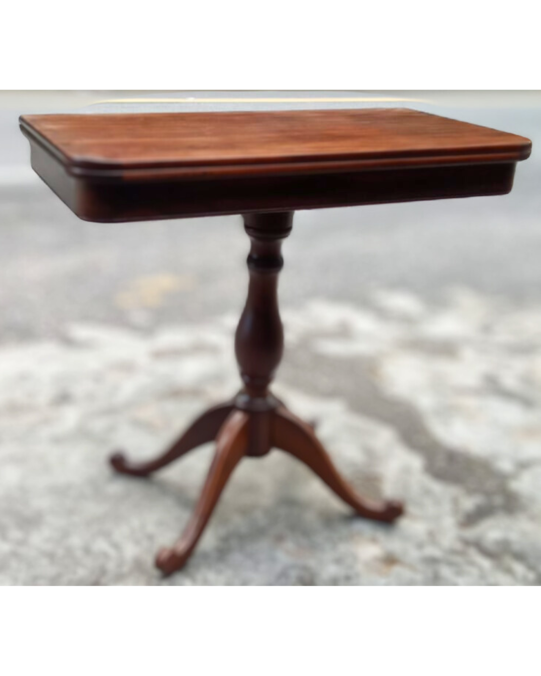Mesa Dobrável de Madeira Jacarandá