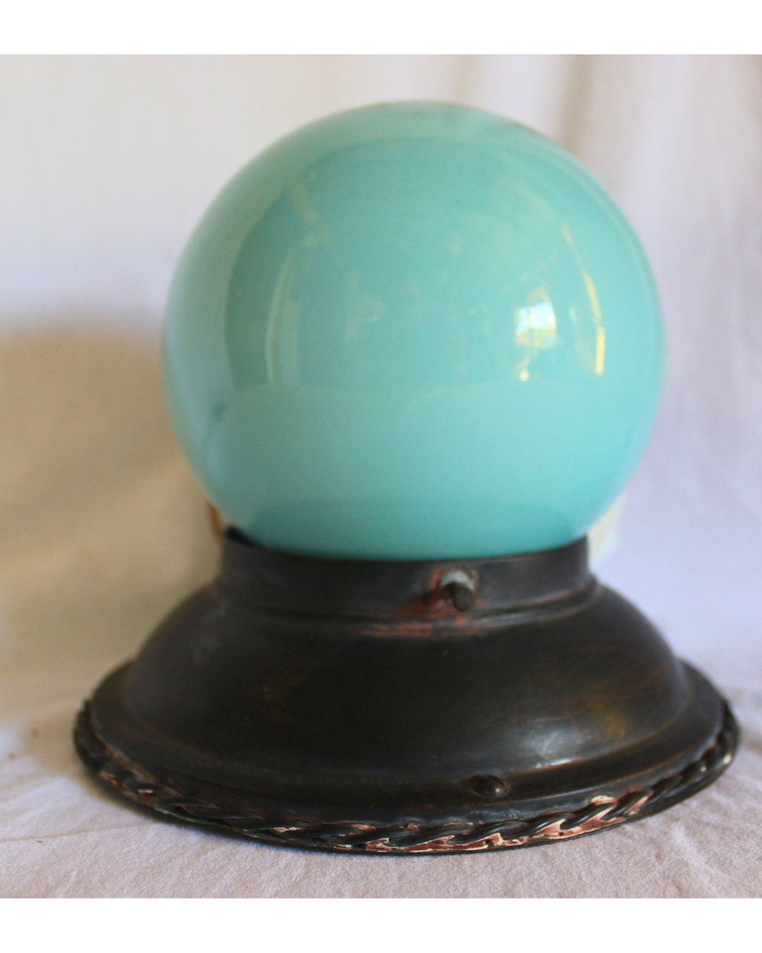 Globo de opalina azul