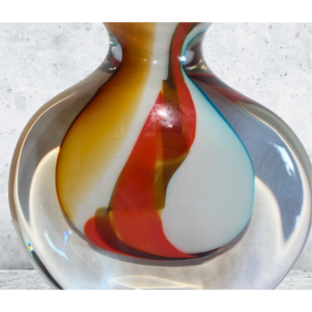 Peça de vidro Murano