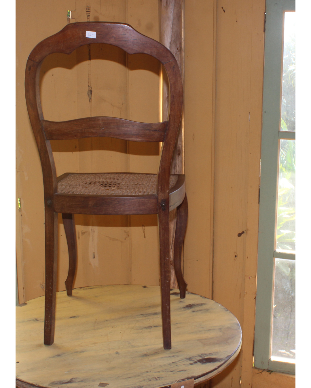Cadeira Vintage Clássica em Madeira Curvada - Assento Palhinha p/ Restauro