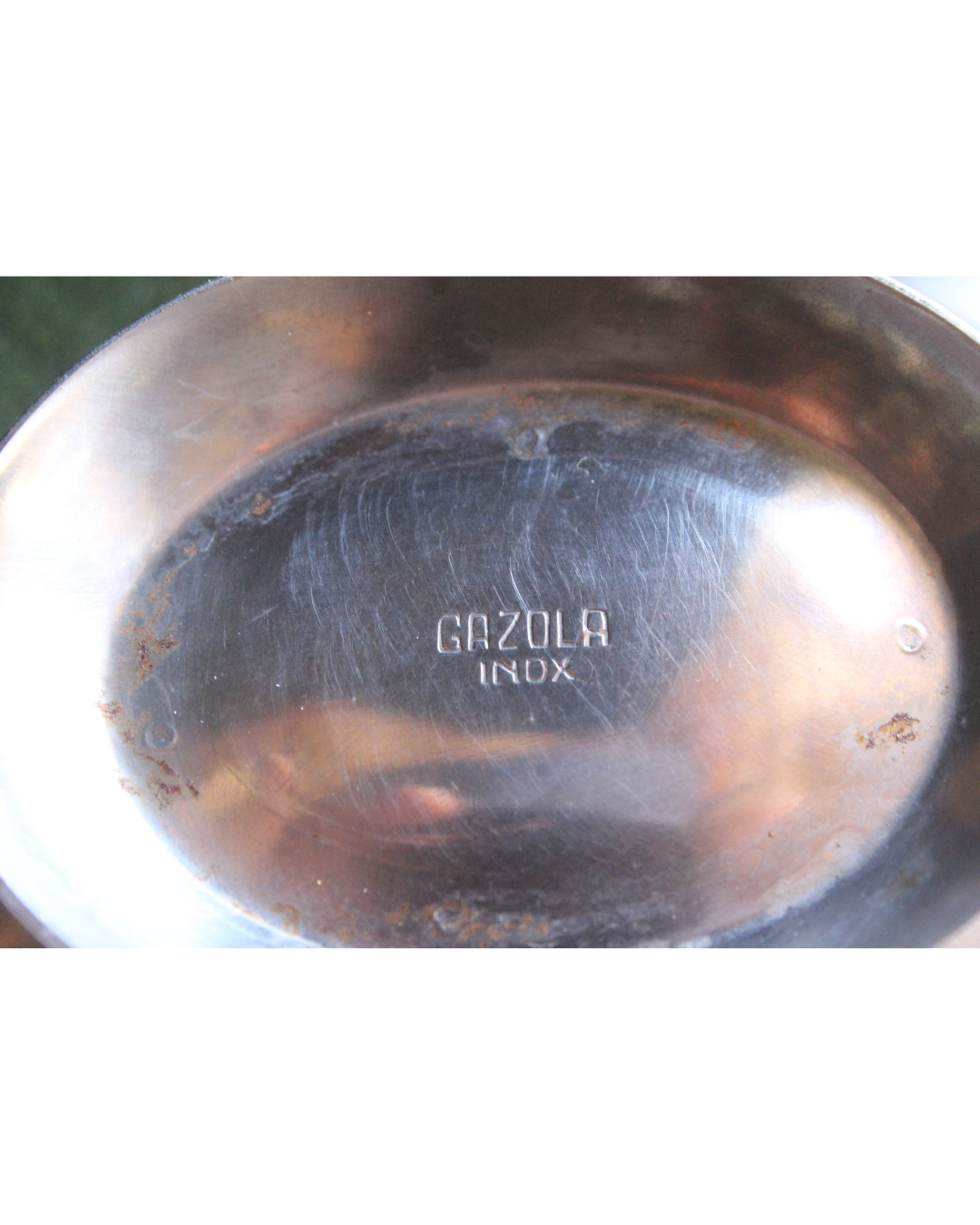 Conjunto de 6 Taças de Sobremesa Vintage em Aço Inox - Gazola